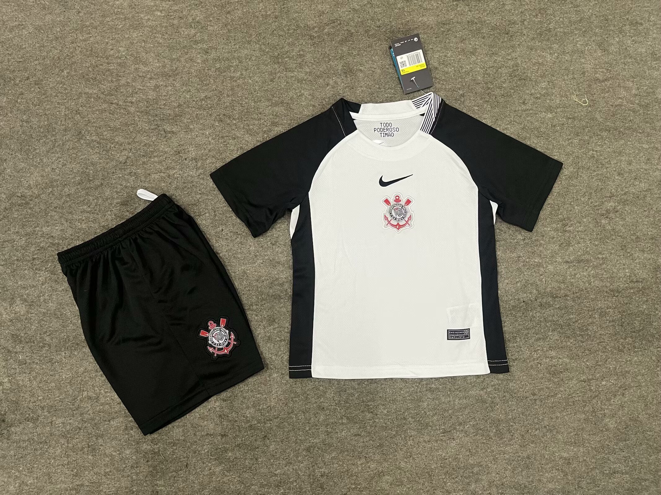 Corinthians 25-26 Home Kids Kits Jersey