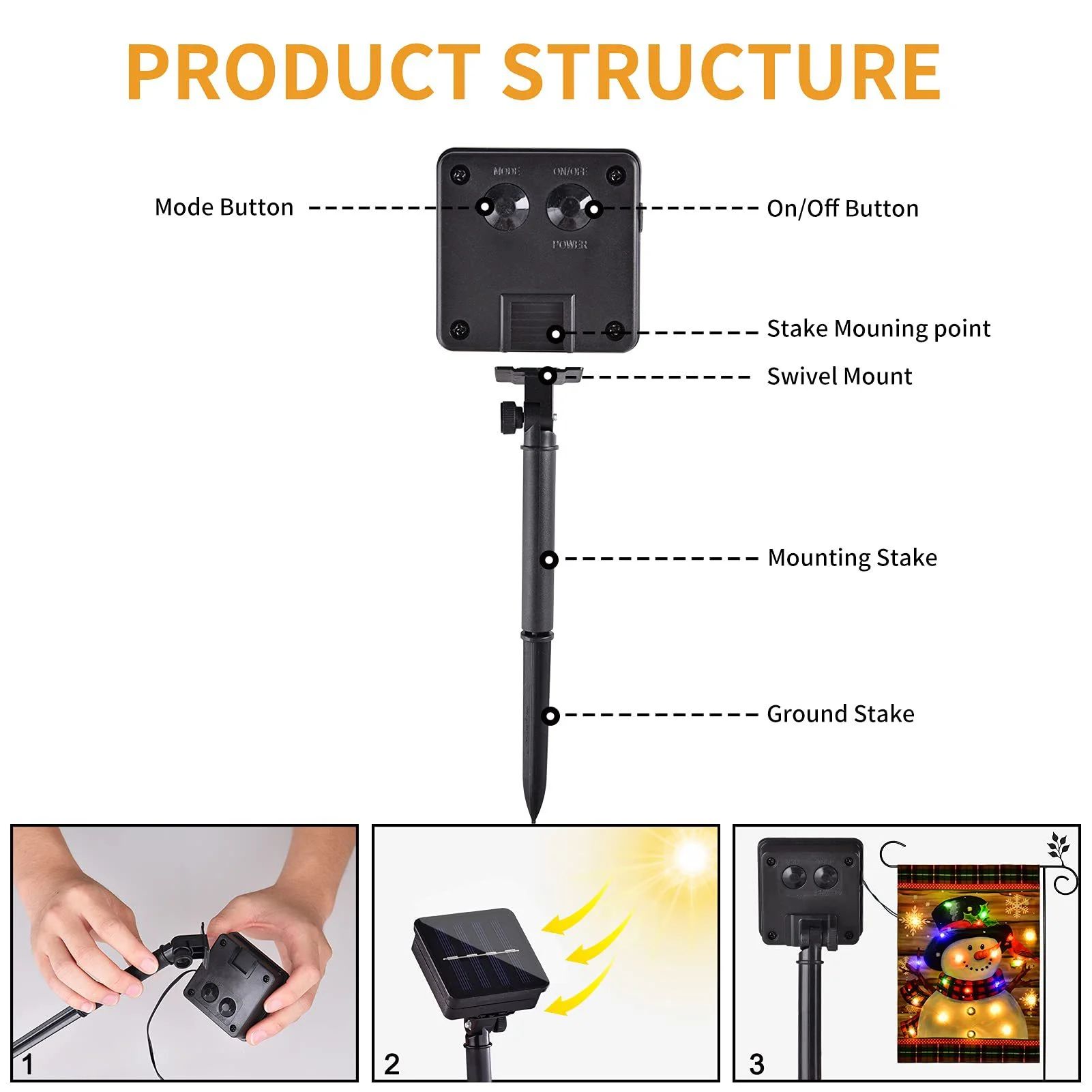 ✨LED Snowman Garden Flag⛄- Your Best Winter Companion!😊