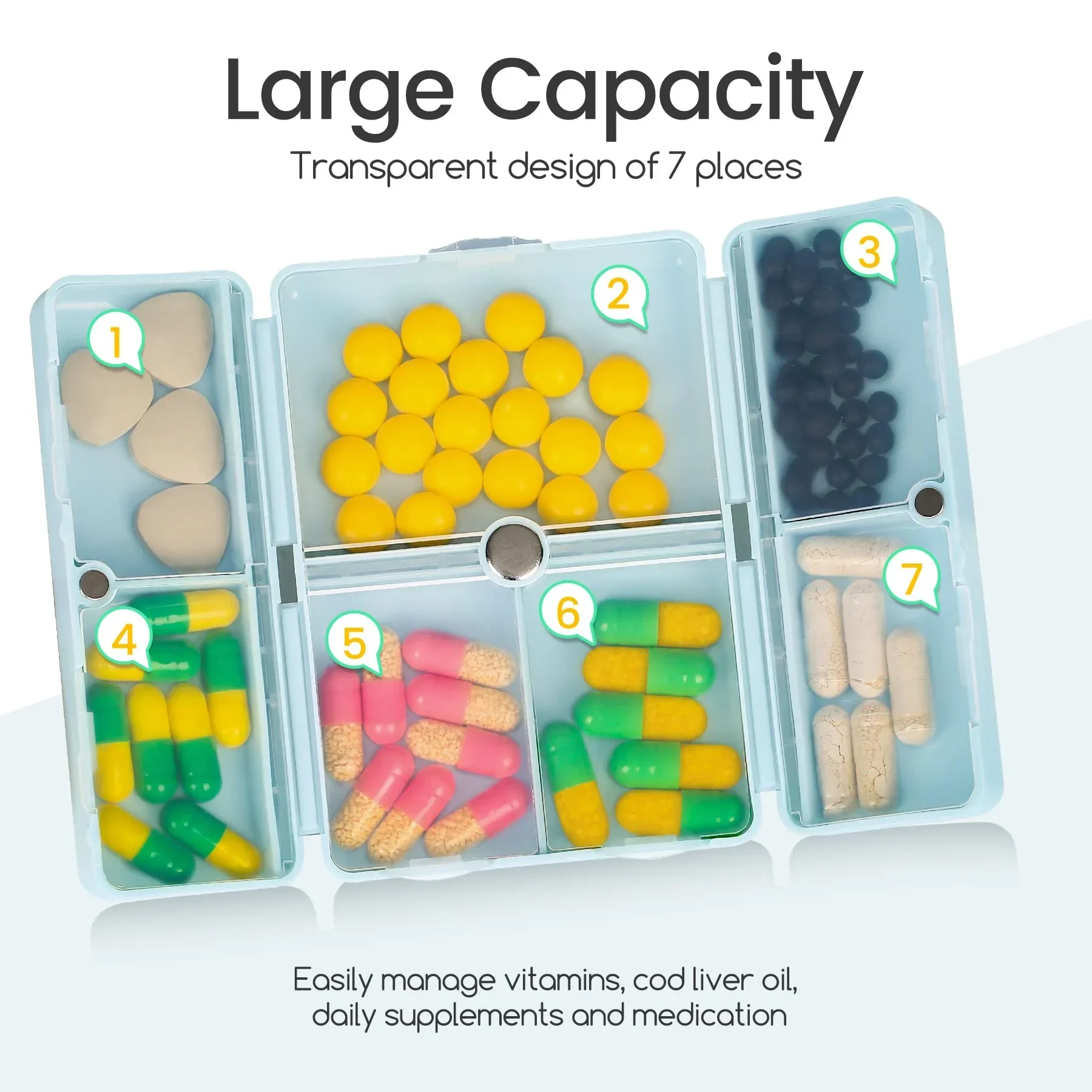 🔥BIG SALE - 49% OFF🔥 Portable Daily Pill Case