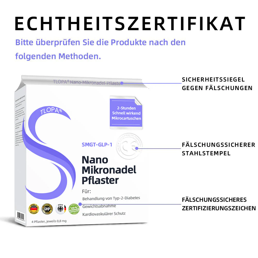 Nano-Microneedle Patch 2.0 (✅Pain-free, long-lasting, against diabetes, obesity, and cardiovascular diseases) - 🔥7 days to see results
