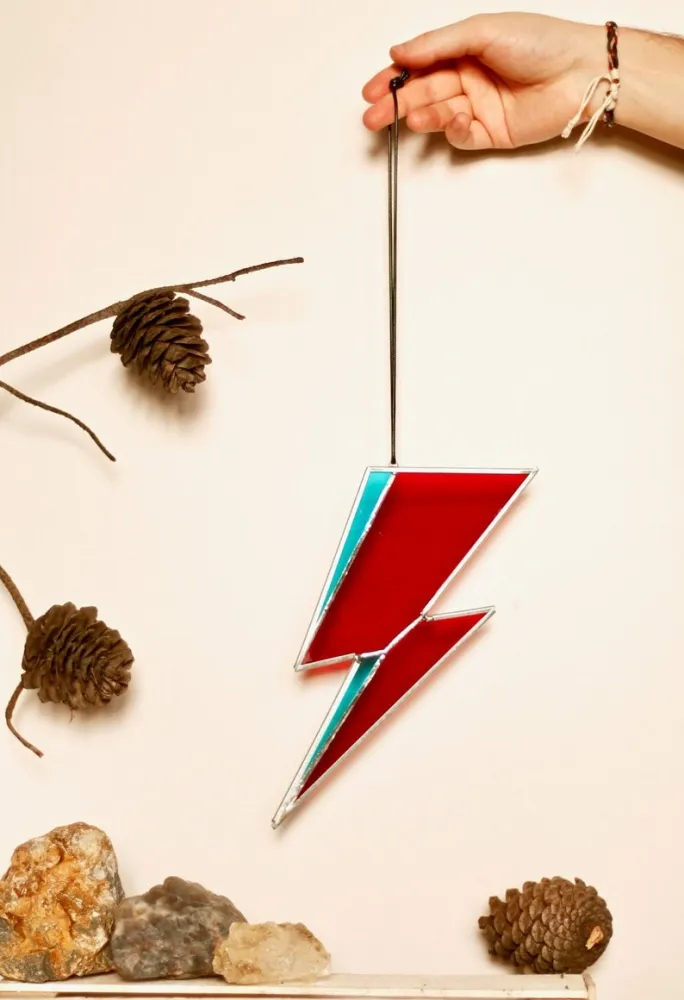 Lightning Bolt Sun Catcher