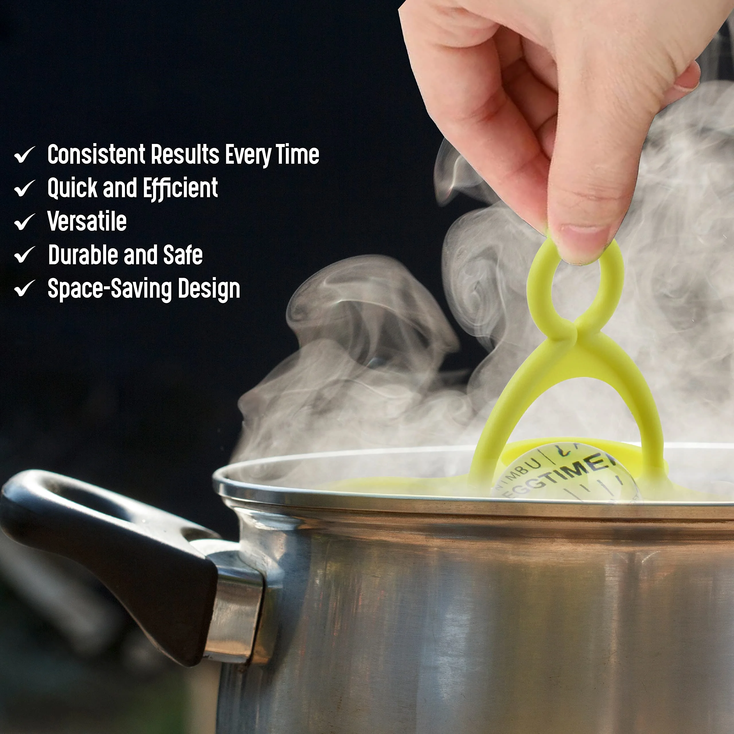 Non-Cracking Hard-Boiled Egg Timer