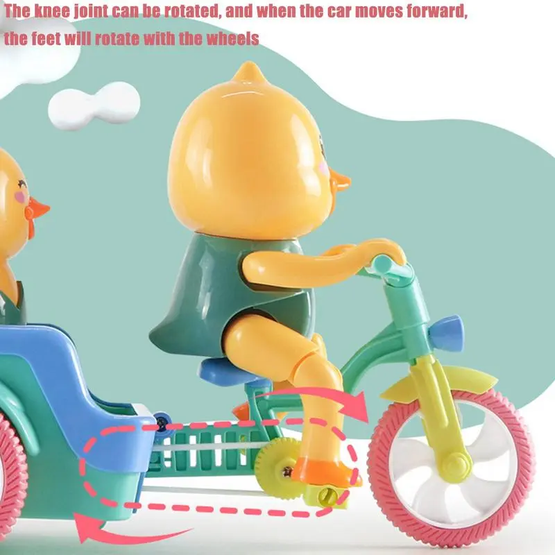🐥🐥Cartoon Truck Tricycle Educational Toys🚗