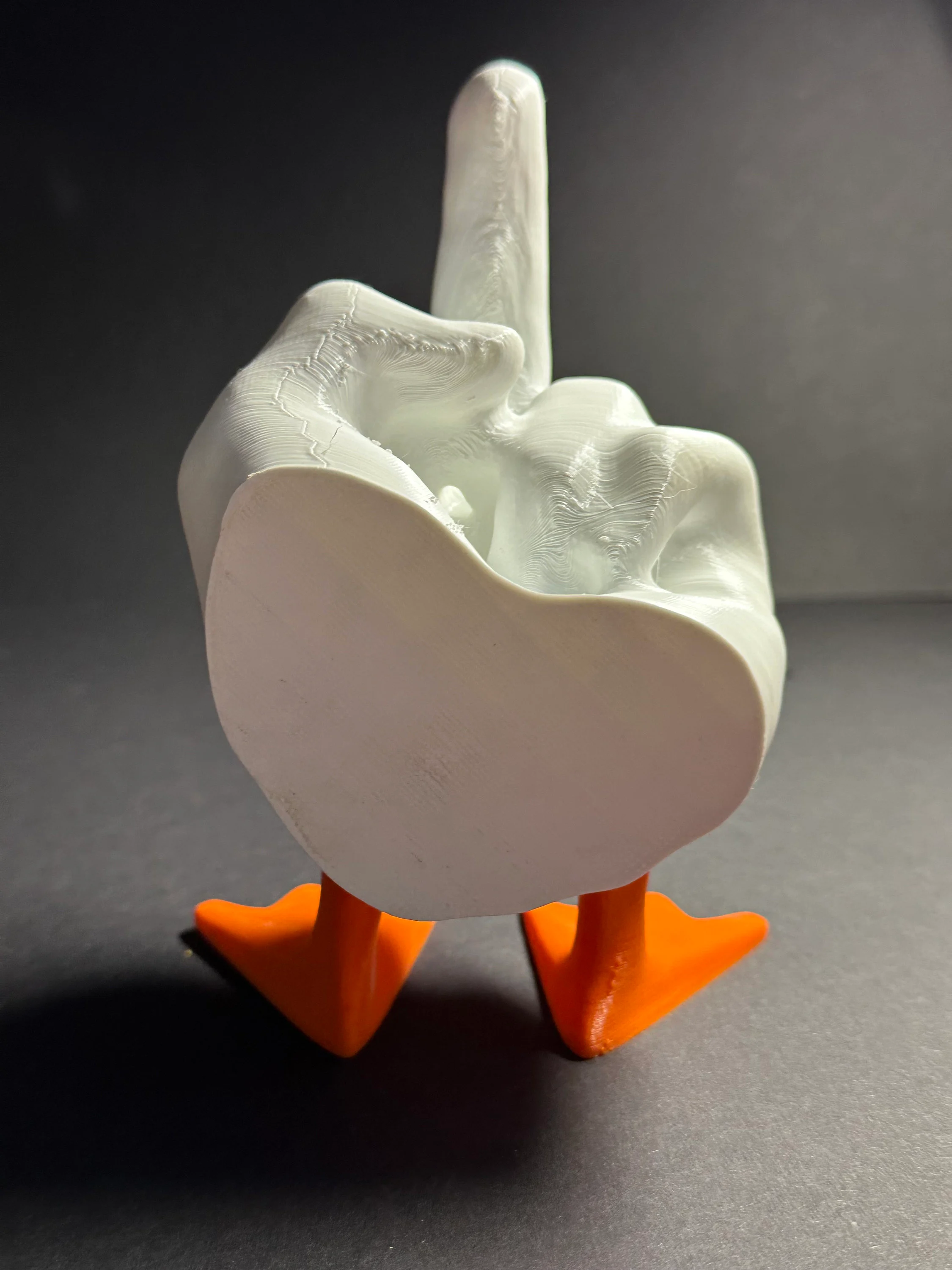 The Duck-You: Original 3D Printed Figurine