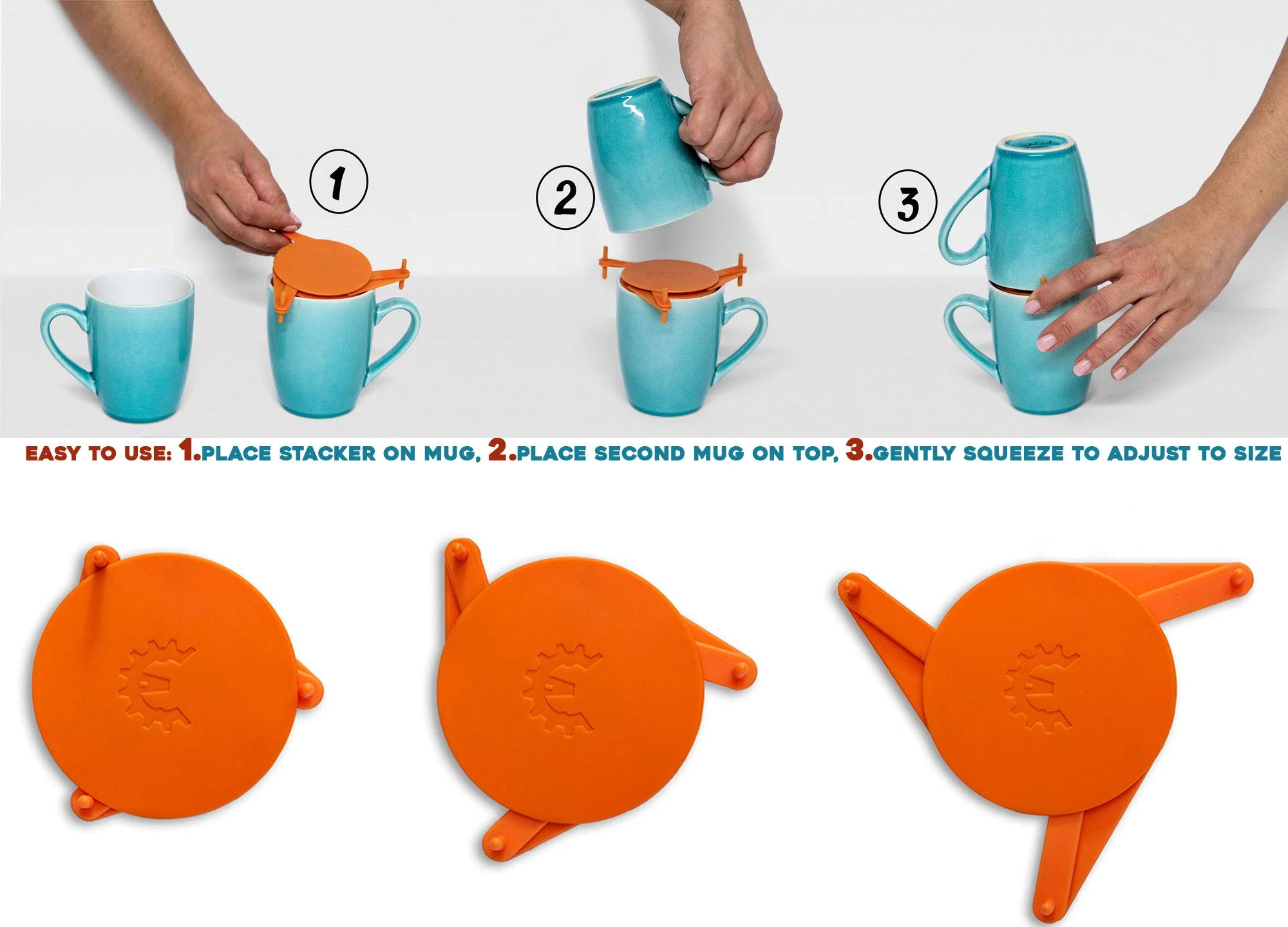 Cup Expansion Stacking Gadget