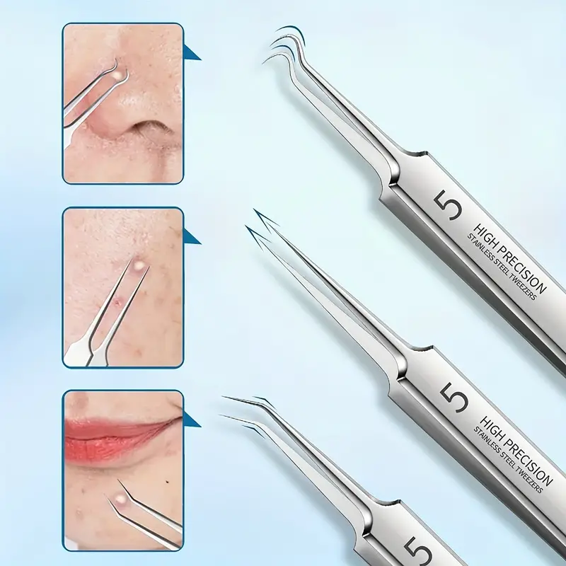 💥Professional Facial Blackhead Remover Tweezers