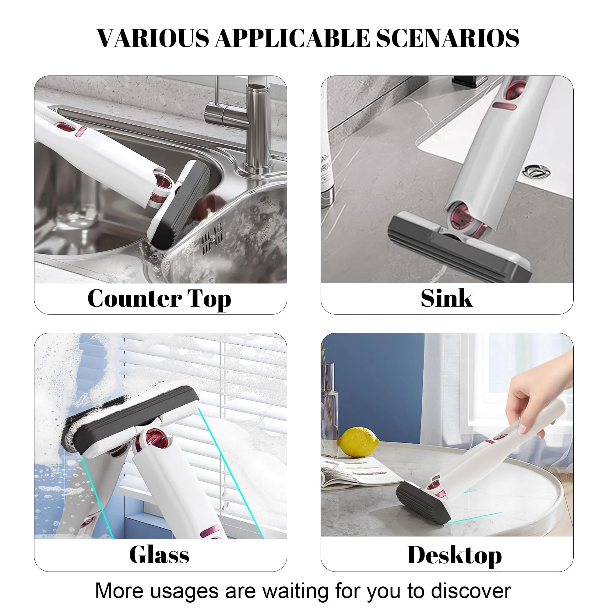 Portable Self-Squeeze Mini Mop