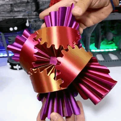 🔥GearSphere - The Steampunk Whirling Wonder Gear Cylinder