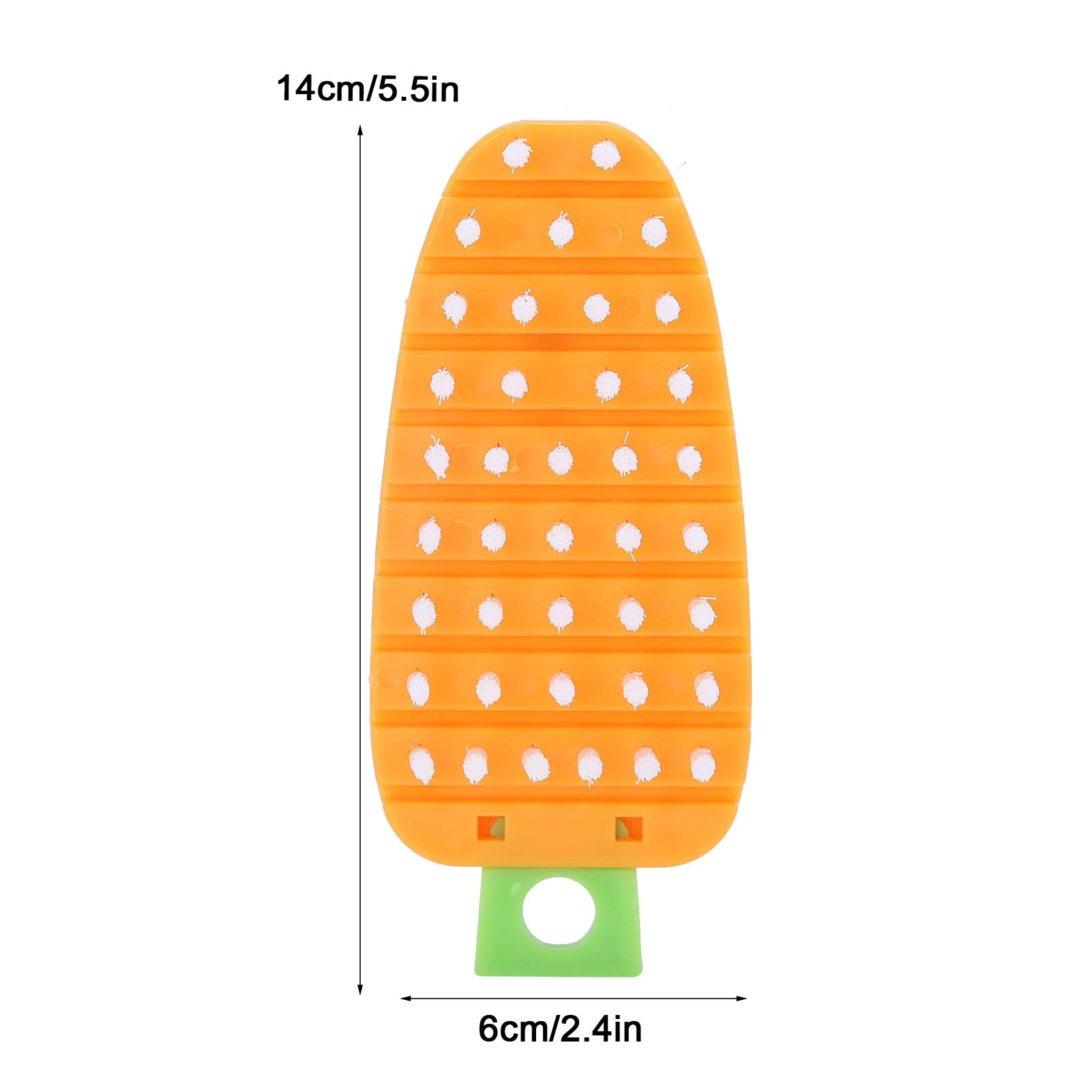 Multiple Segments are Bendable Fruit Vegetable Cleaning Brush