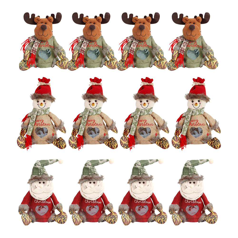 🎁 Christmas Gift Bags Zipper Design