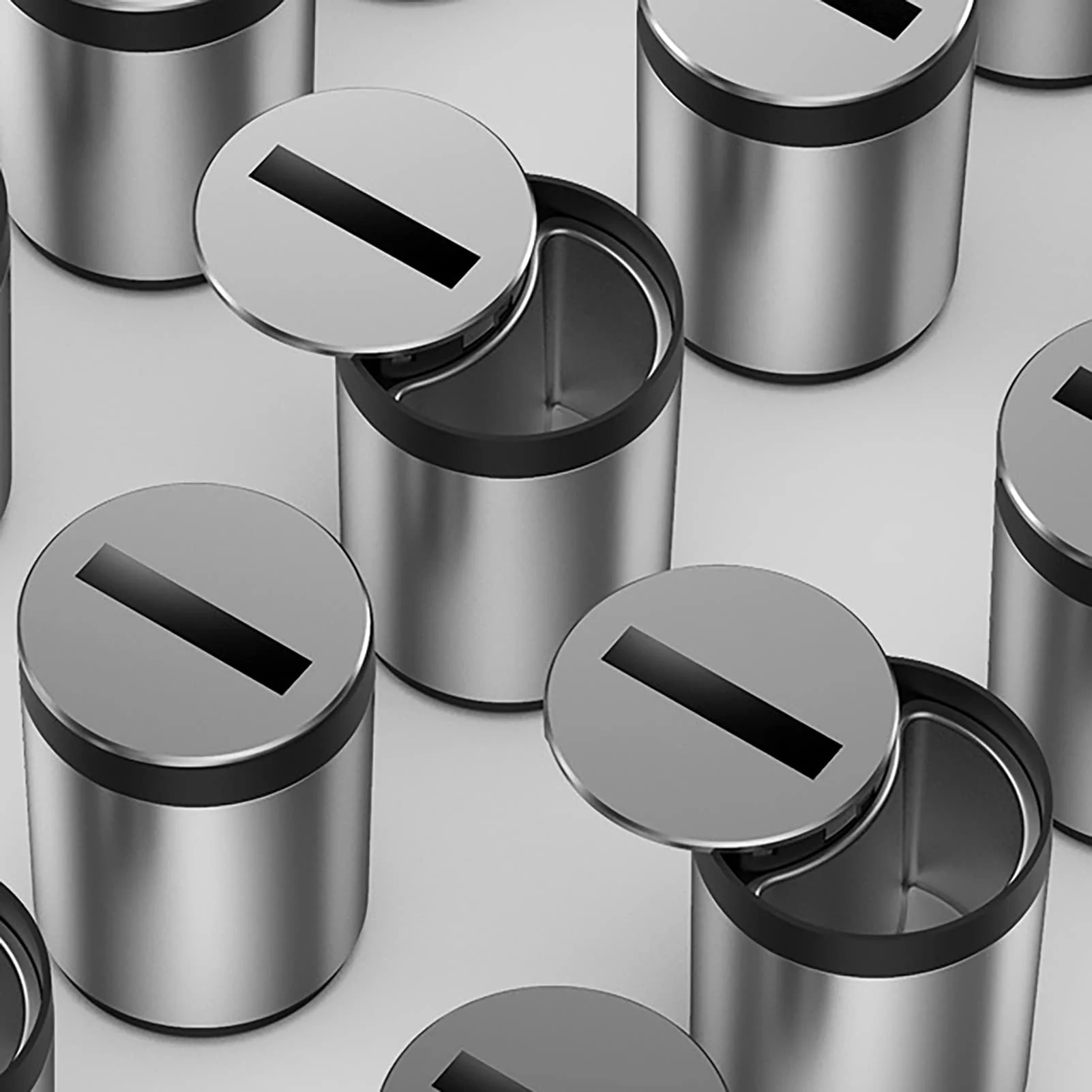 Highly Intelligent Automatic Switch Ashtray With Led Light