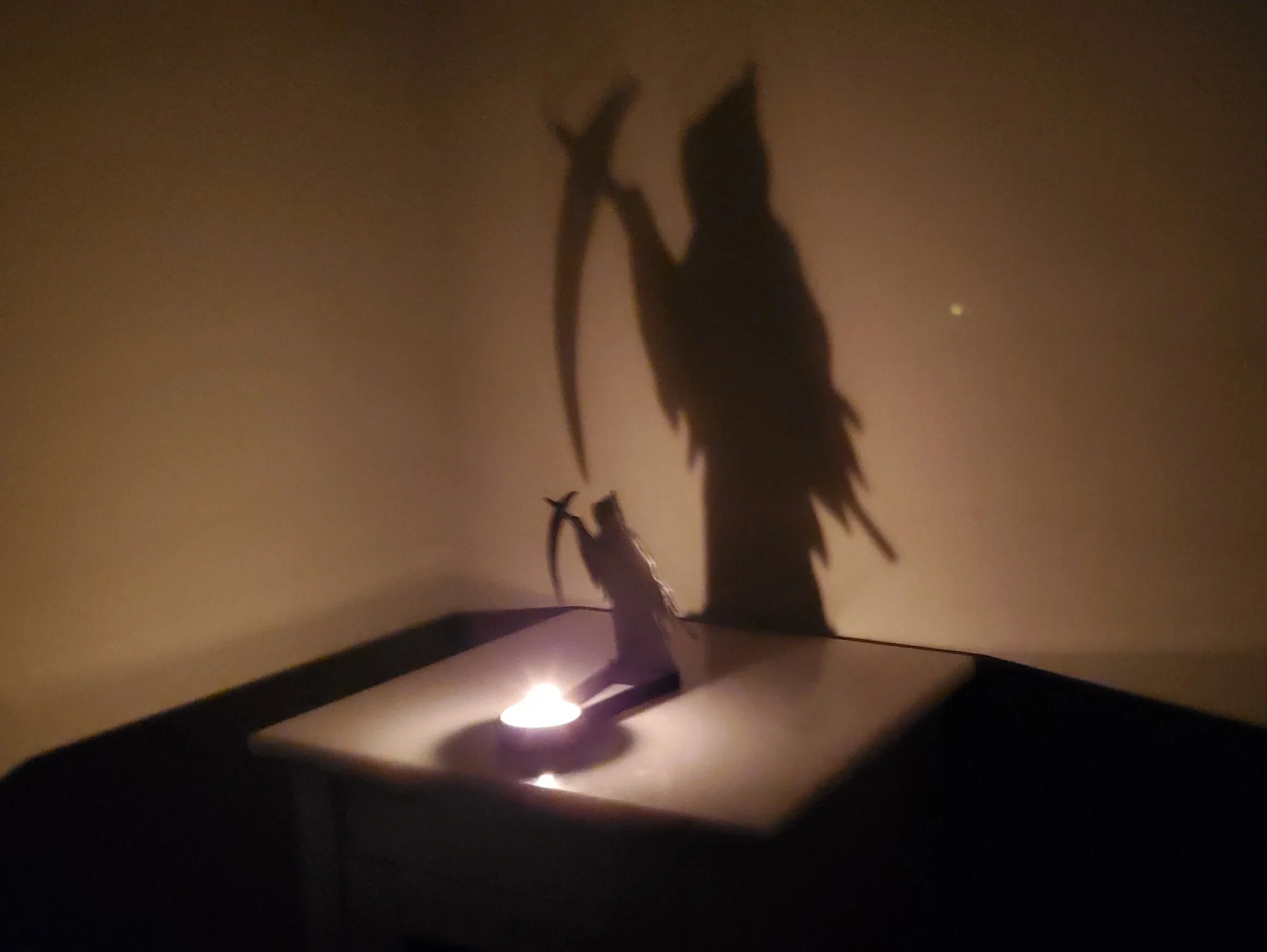 Spooktacular Halloween Shadow Decor