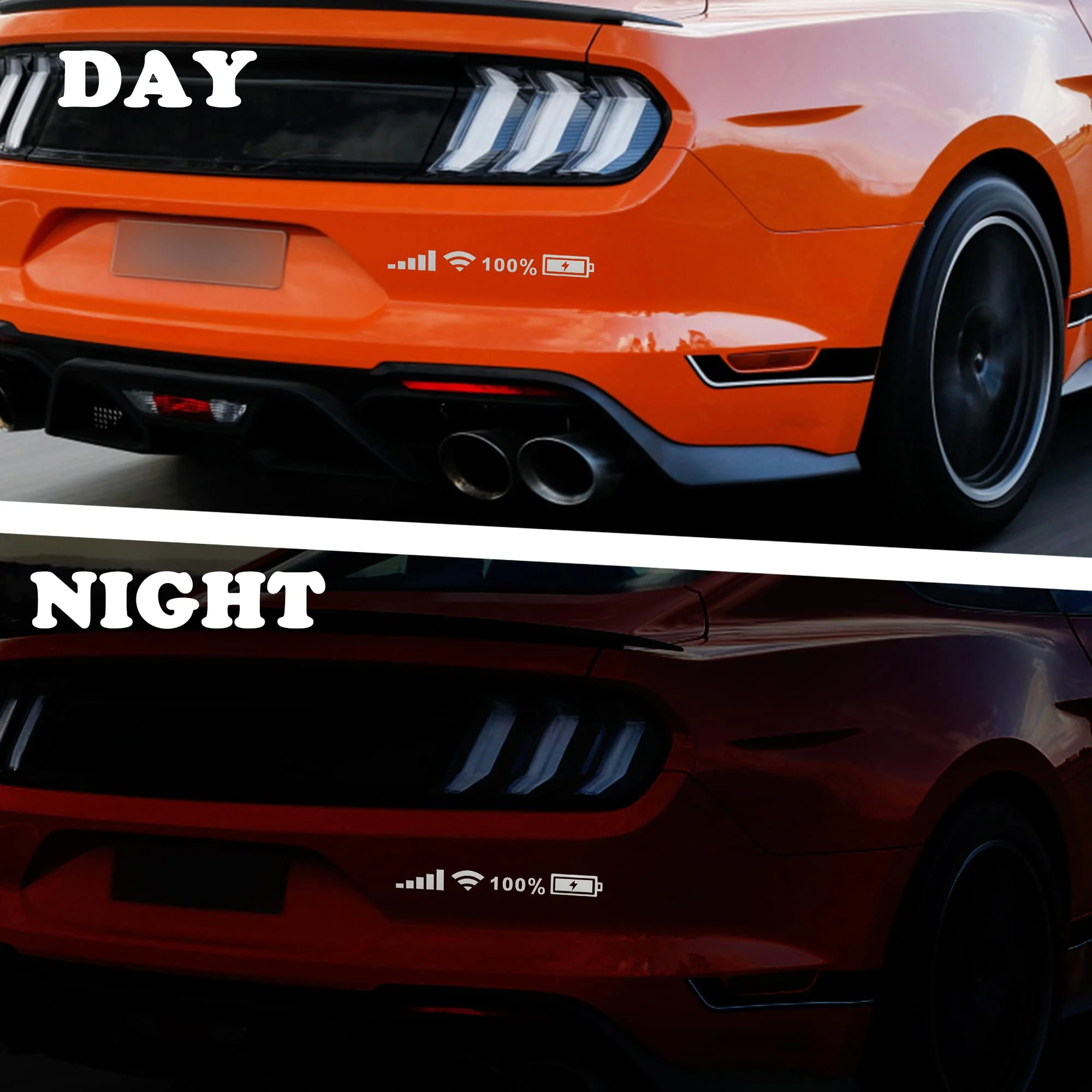 Battery Signal Reflective Sticker