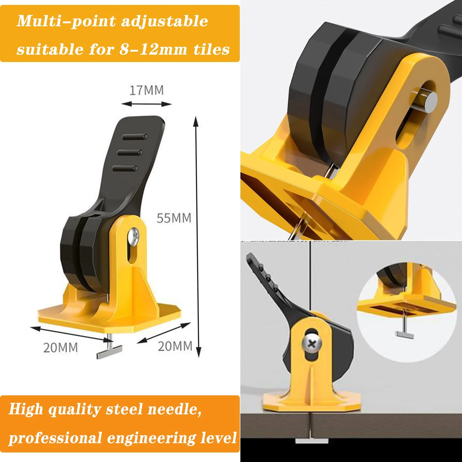 10PCS/SET Tile Spacers Leveling System Kit