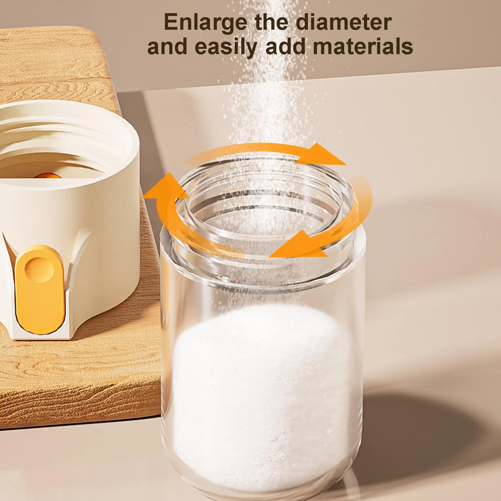 Salt Shaker Spice Dispenser With Adjustable Pour Hole