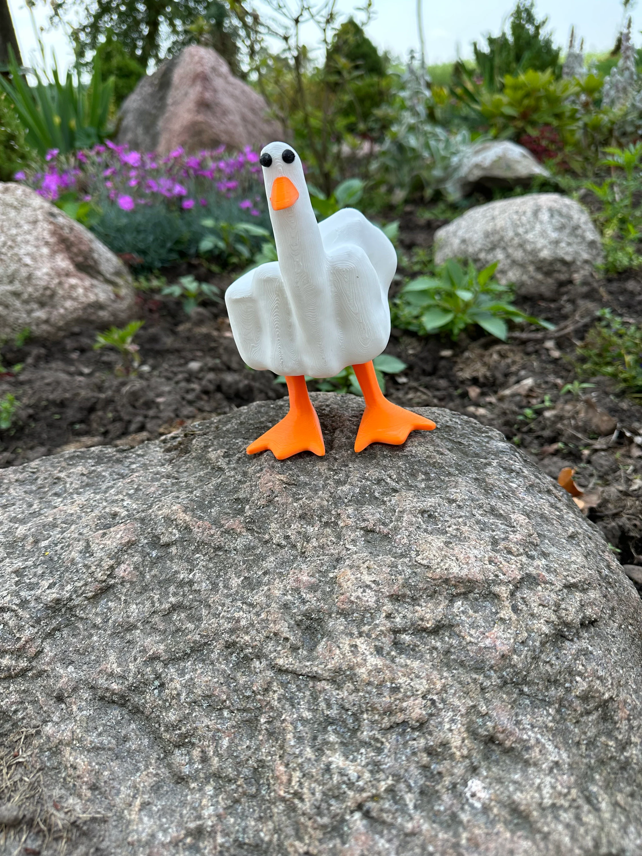 The Duck-You: Original 3D Printed Figurine