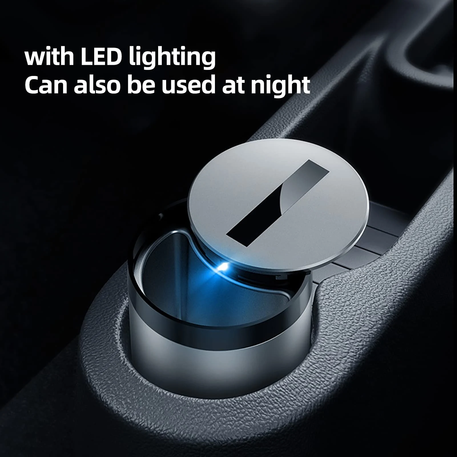 Highly Intelligent Automatic Switch Ashtray With Led Light