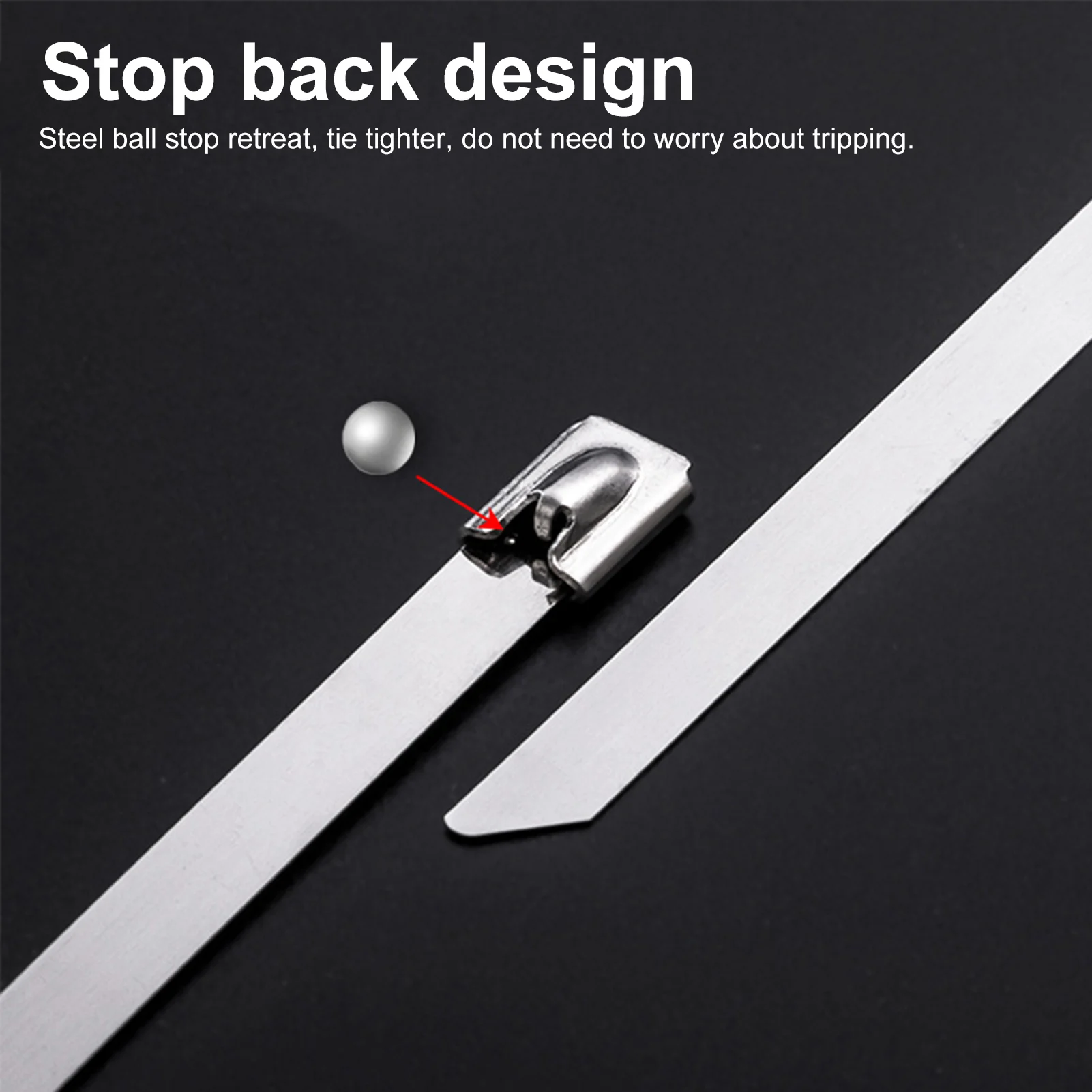 Stainless Steel Self-Locking Tie