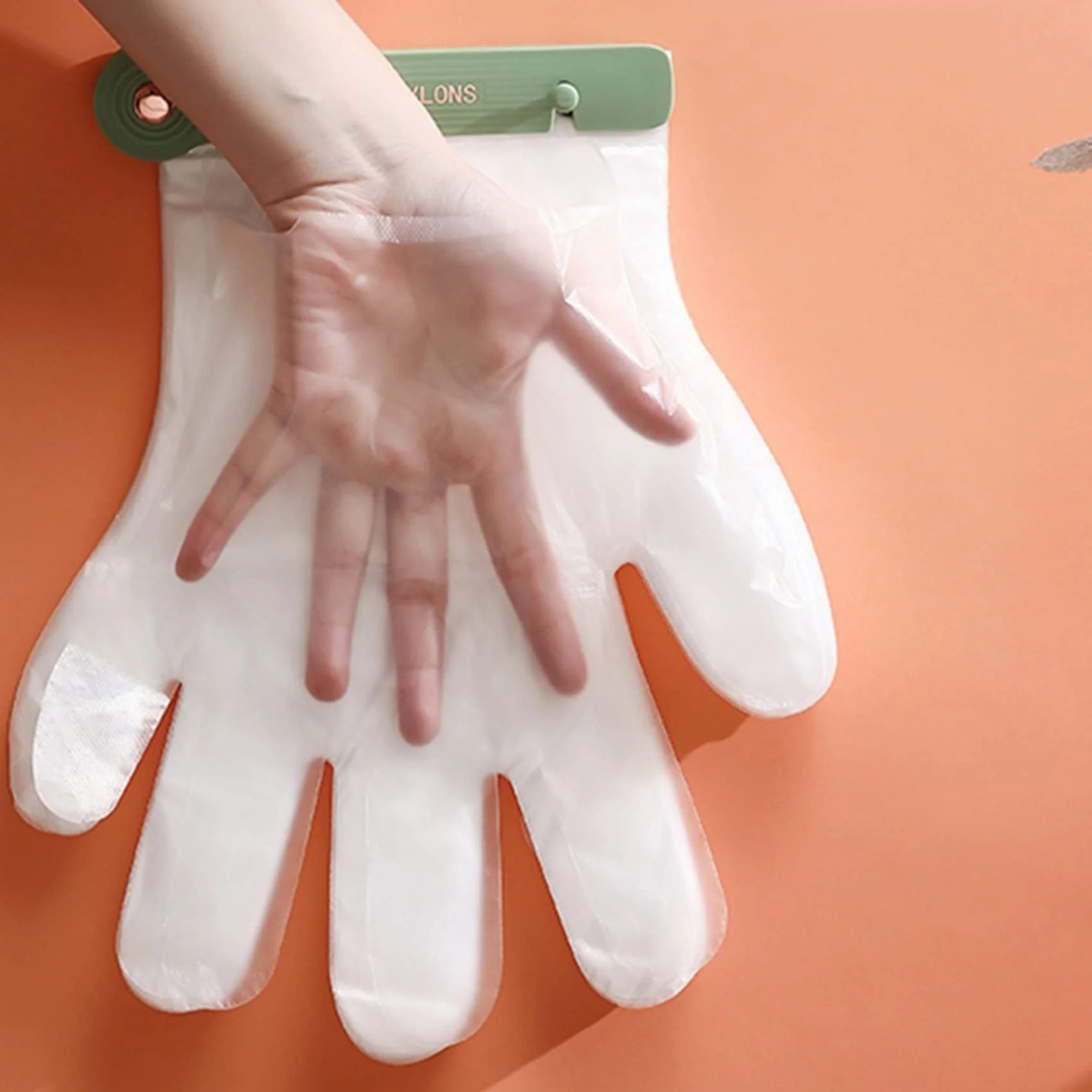 Disposable Glove Holder Organizer Wall Mounted (With 100PCS Gloves)