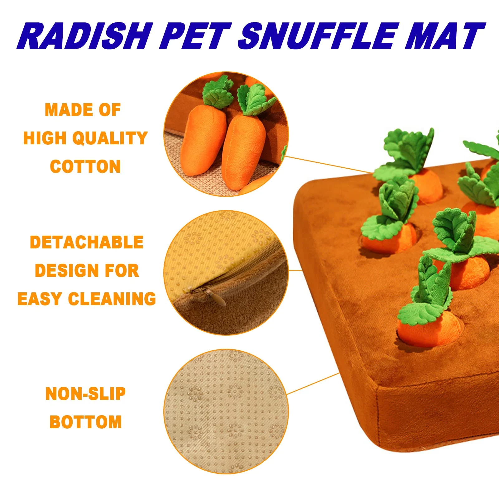 Carrot Mat For Pet