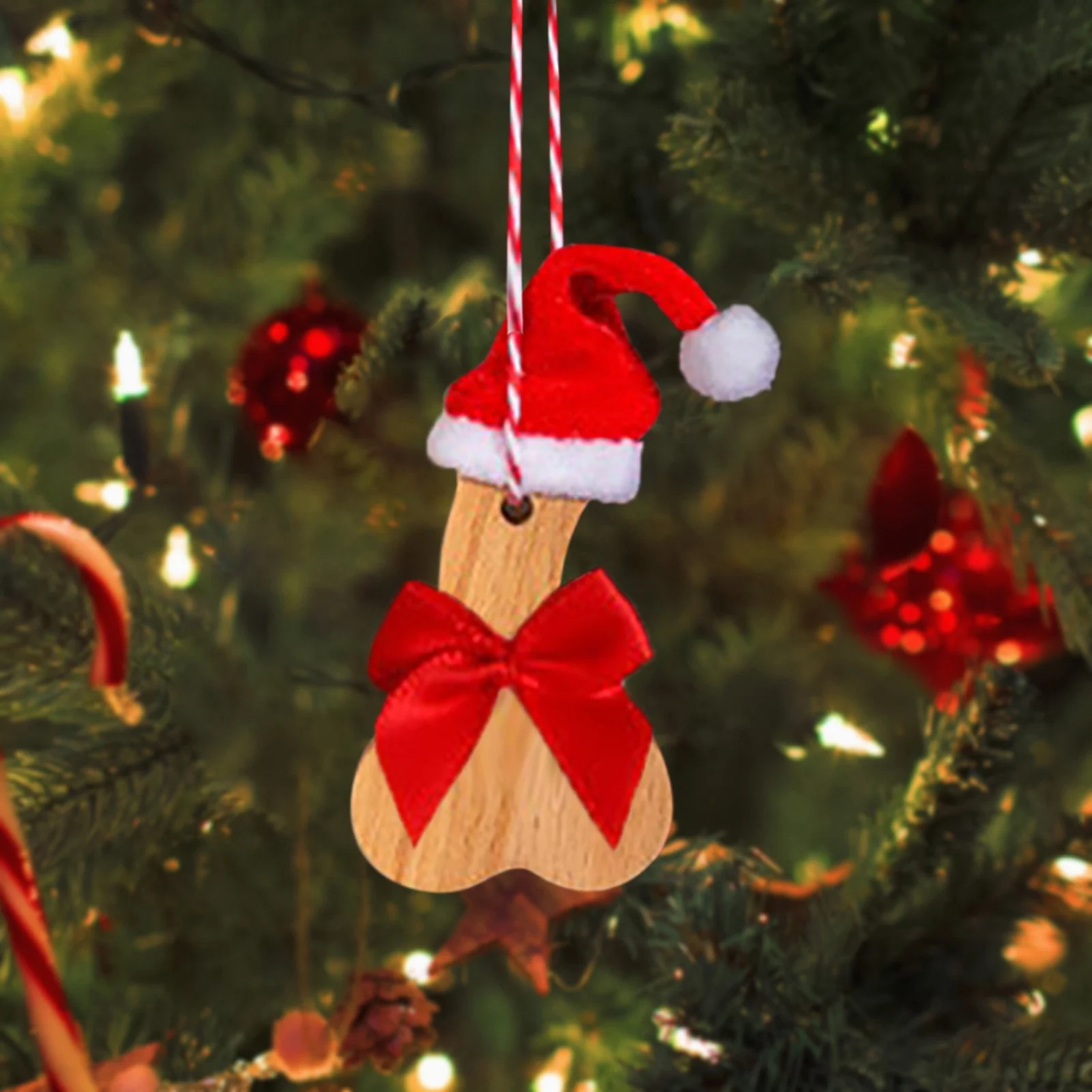 Funny Wooden Pendant