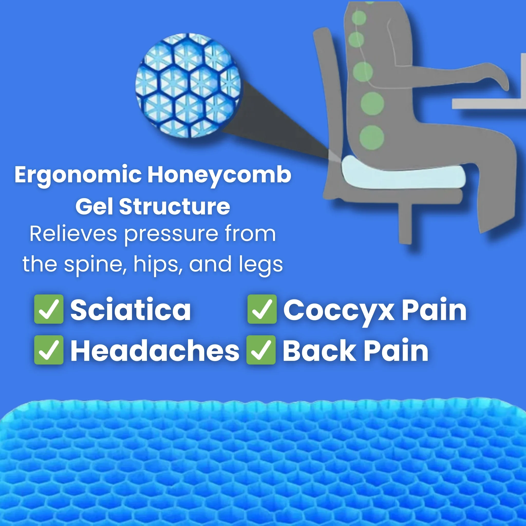 Gel Pressure Relief Cushion