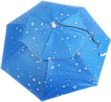 Outdoor Double Layer Umbrella Hat