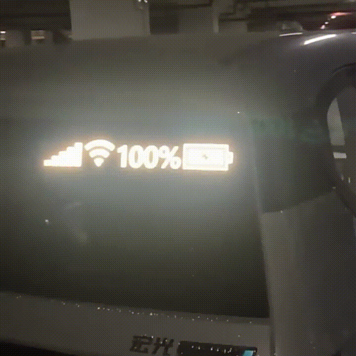 Battery Signal Reflective Sticker