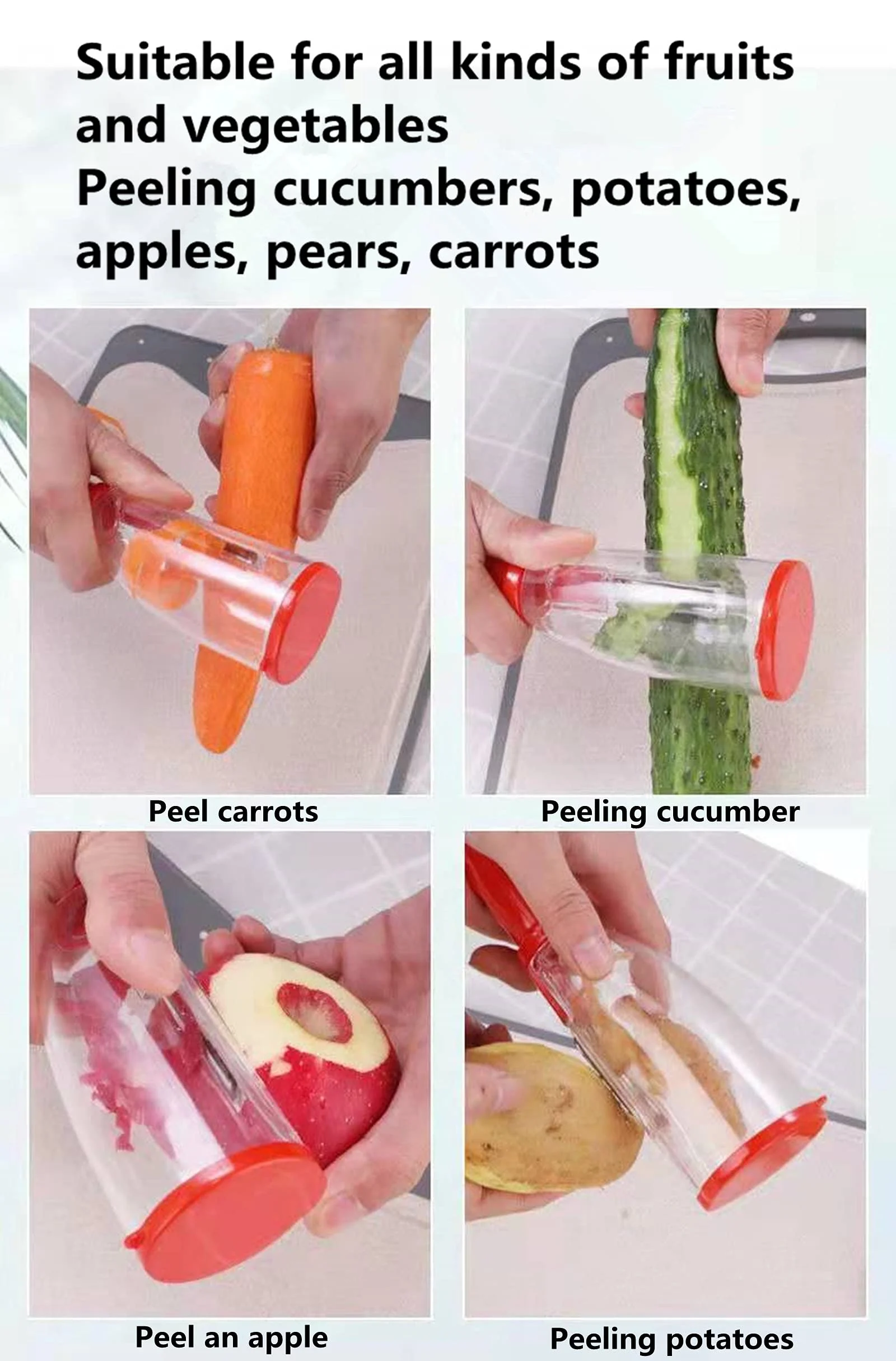 Multifunctional Peeler With Storage Box