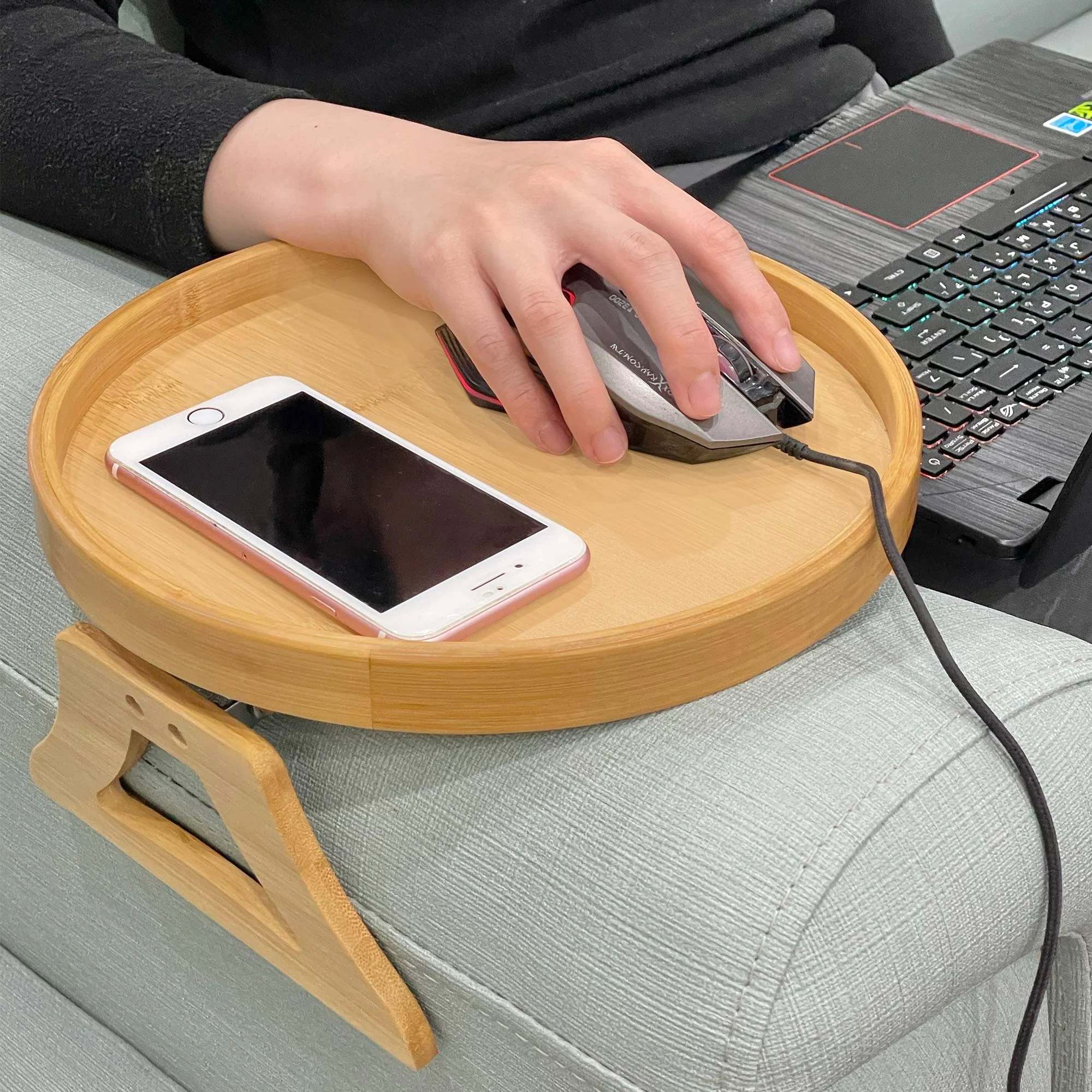 Cozy Sofa Armrest Tray