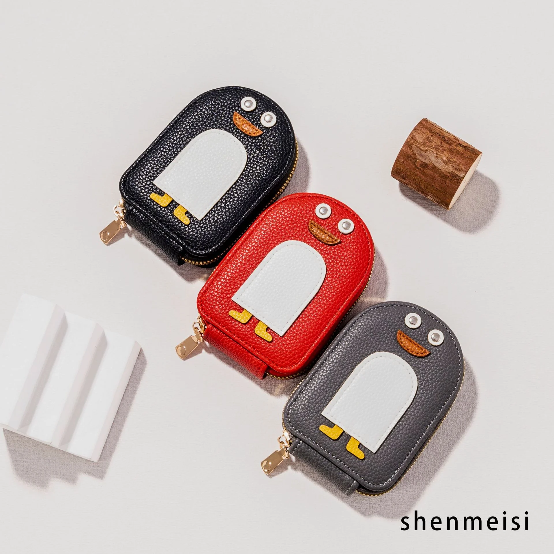 Cute Penguin Card Holder Wallet