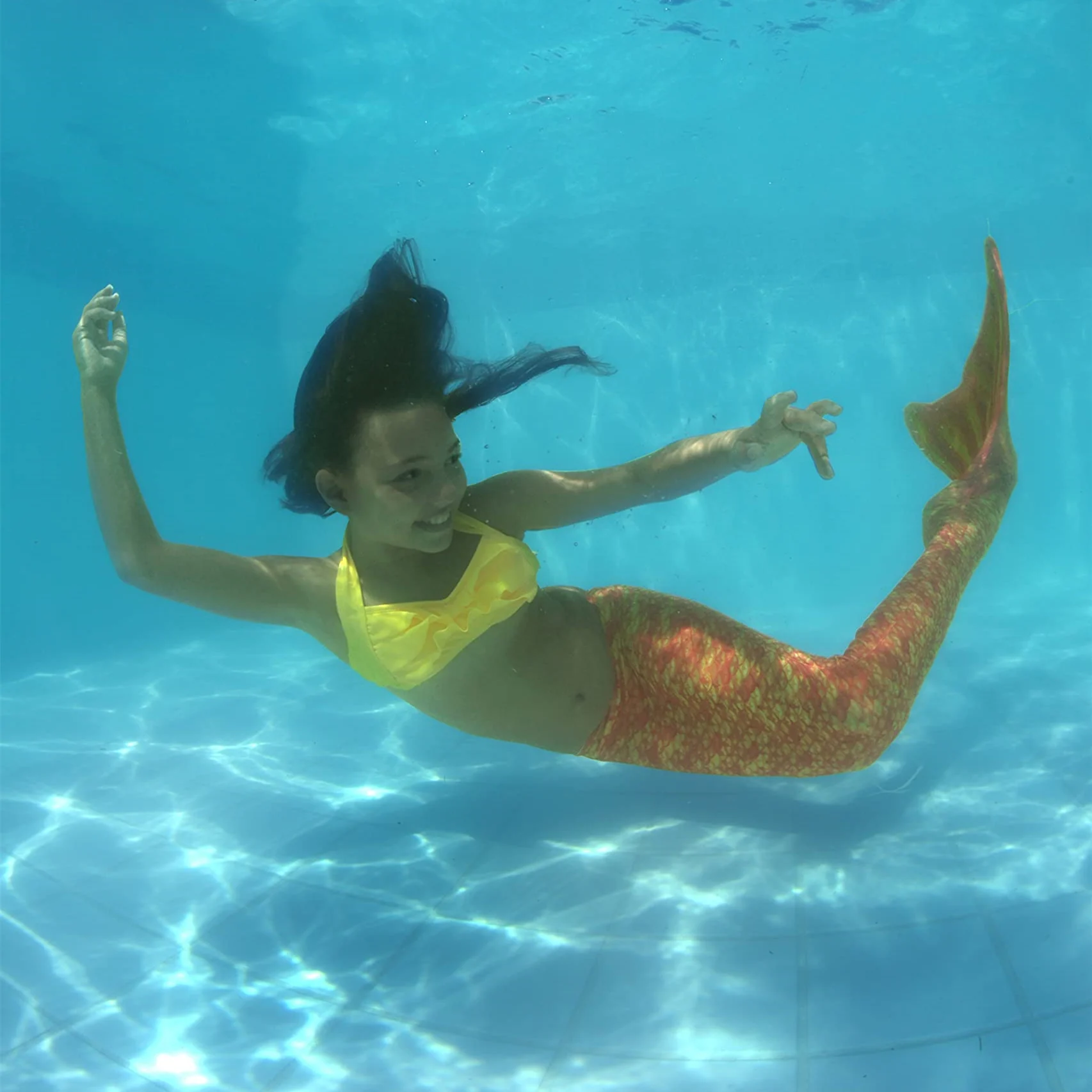 Girls / Adults Swimmable Mermaid Tail Swimsuit Swimwear Swimming Bathing Suit