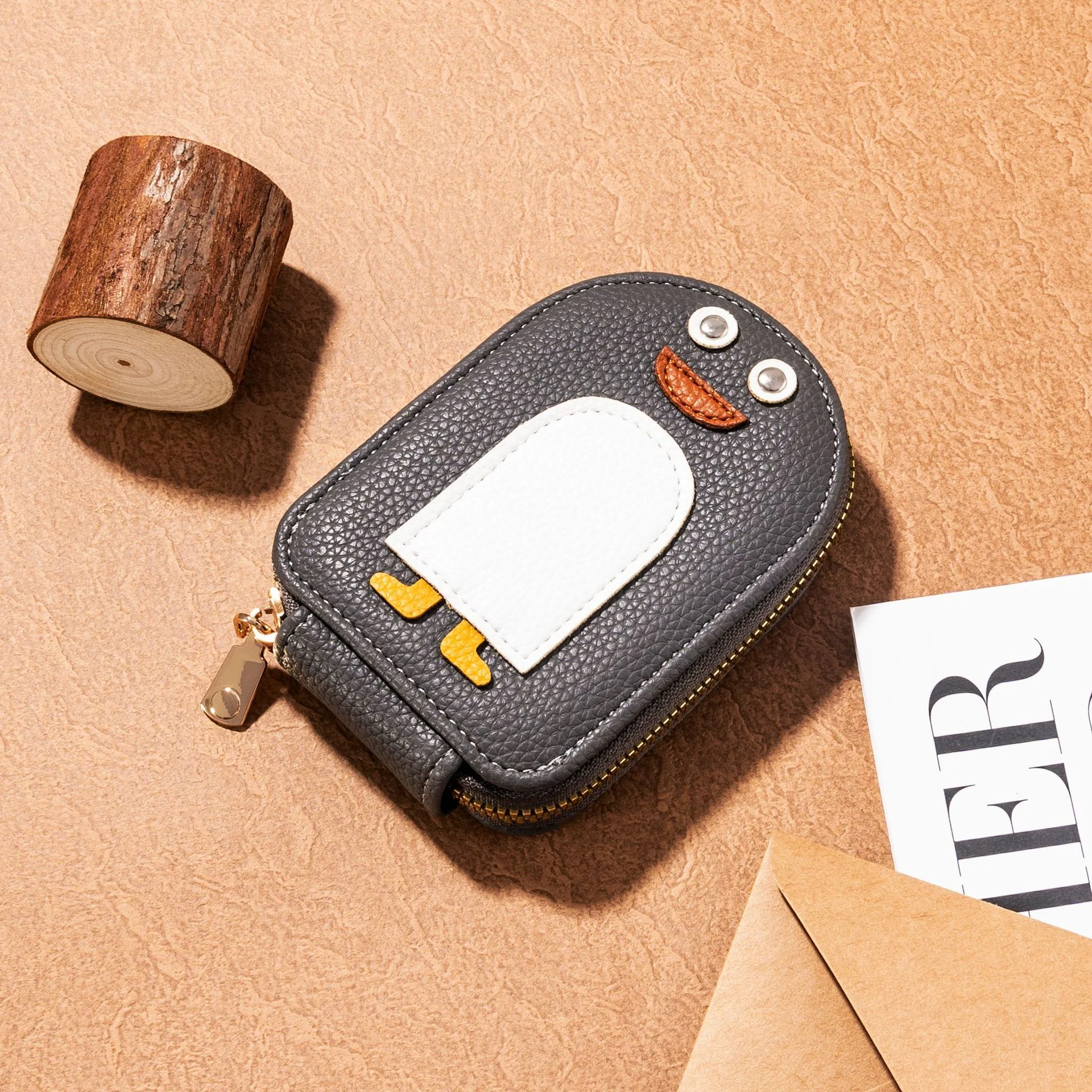Cute Penguin Card Holder Wallet