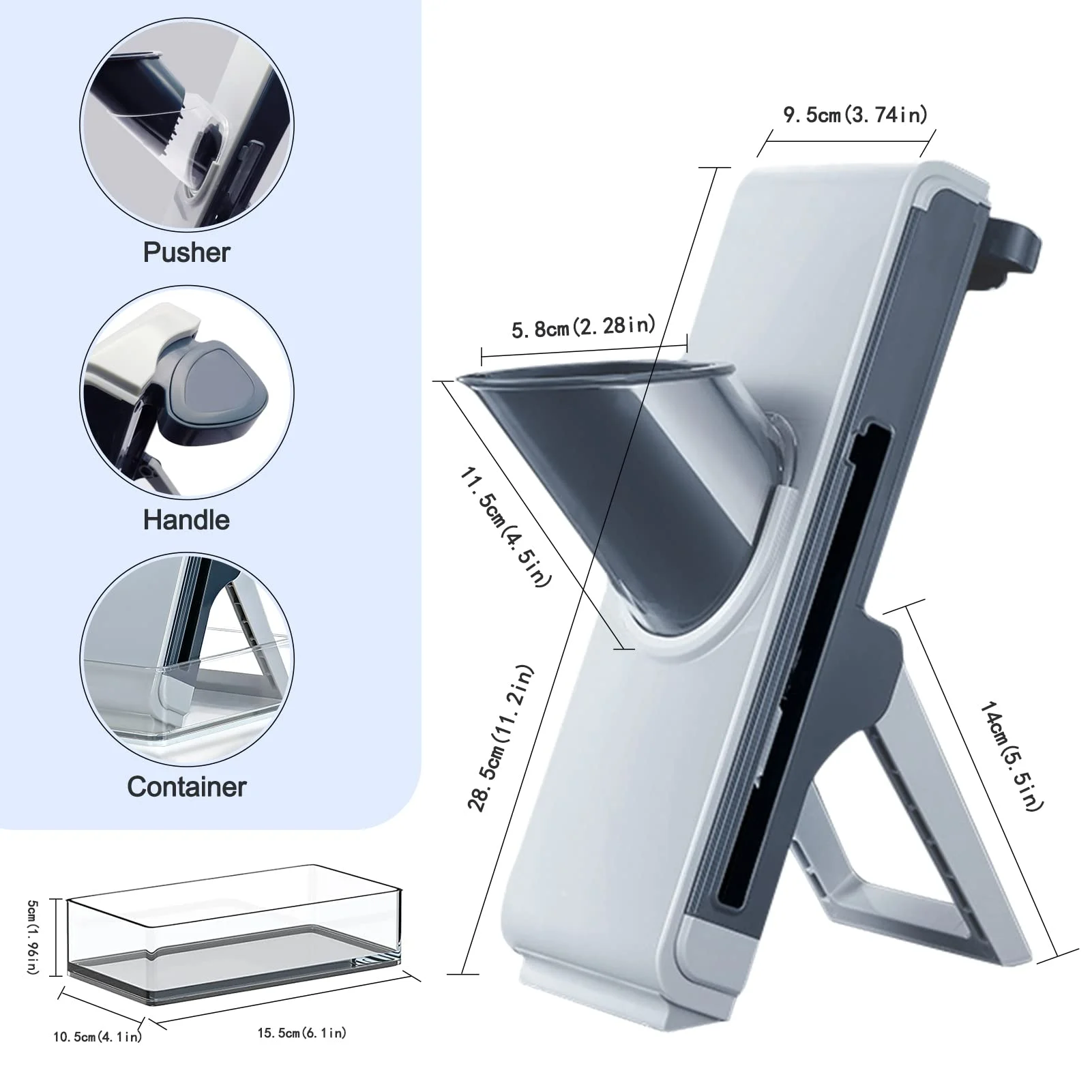 Multifunctional Vegetable Slicer Cutter & Chopper