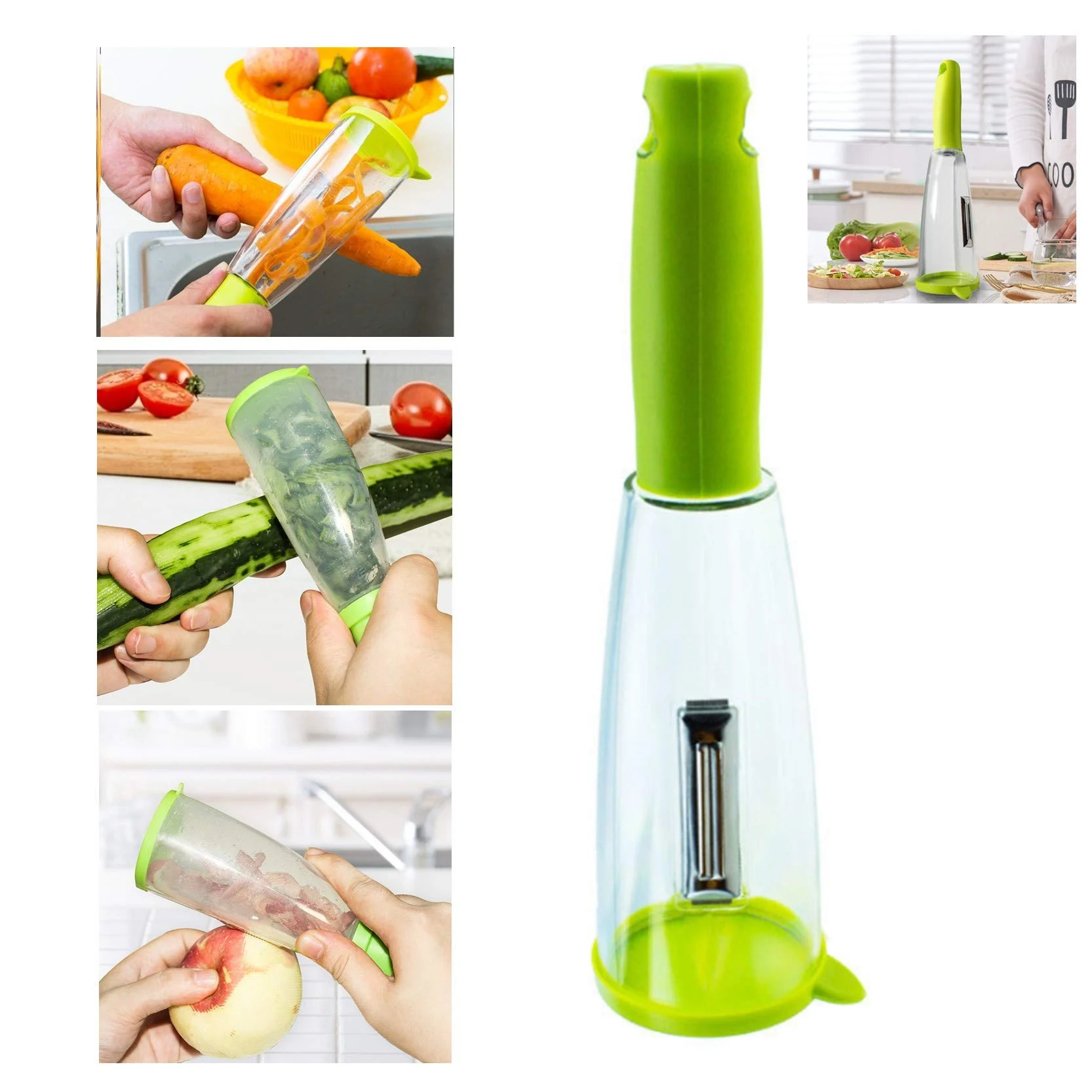 Multifunctional Peeler With Storage Box