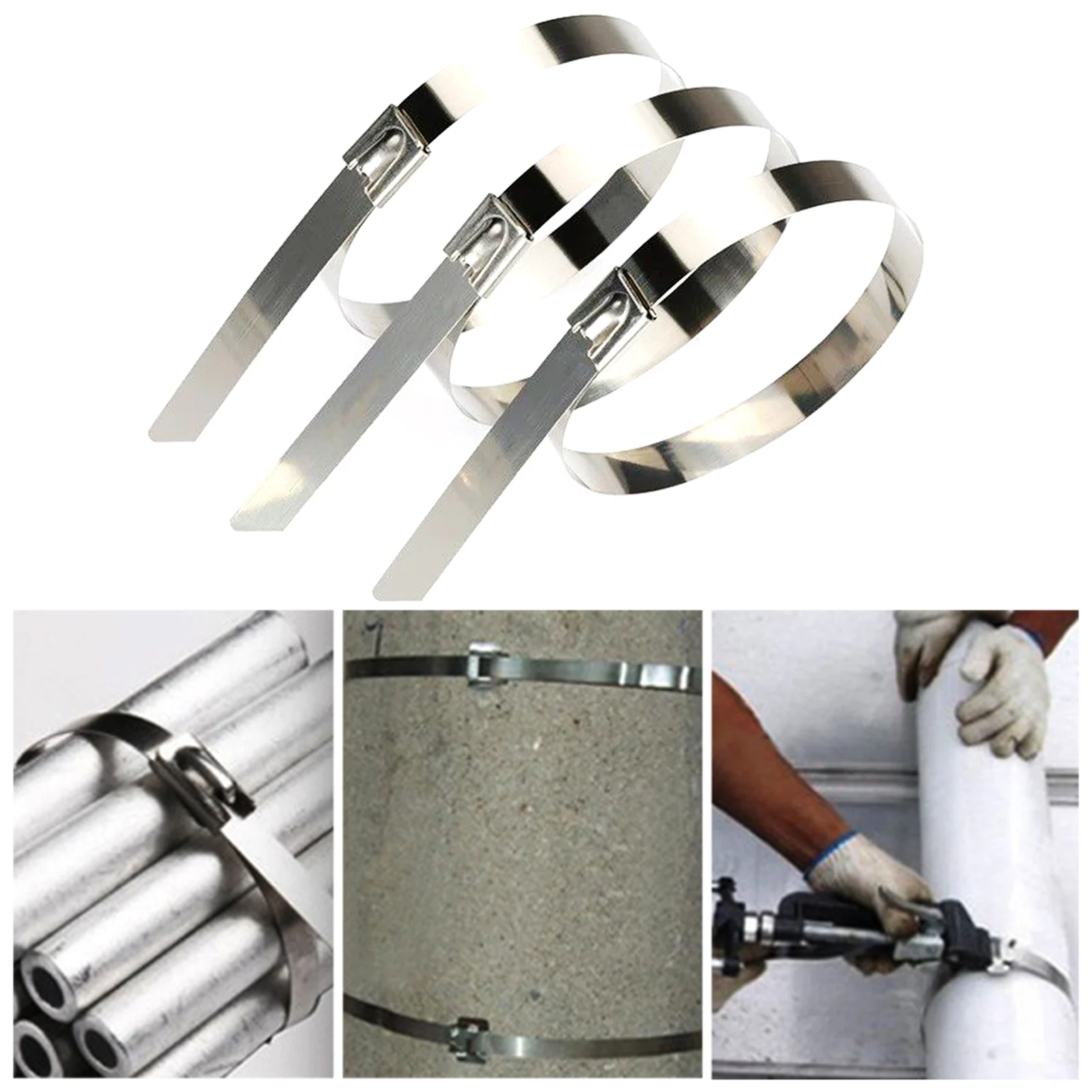 Stainless Steel Self-Locking Tie