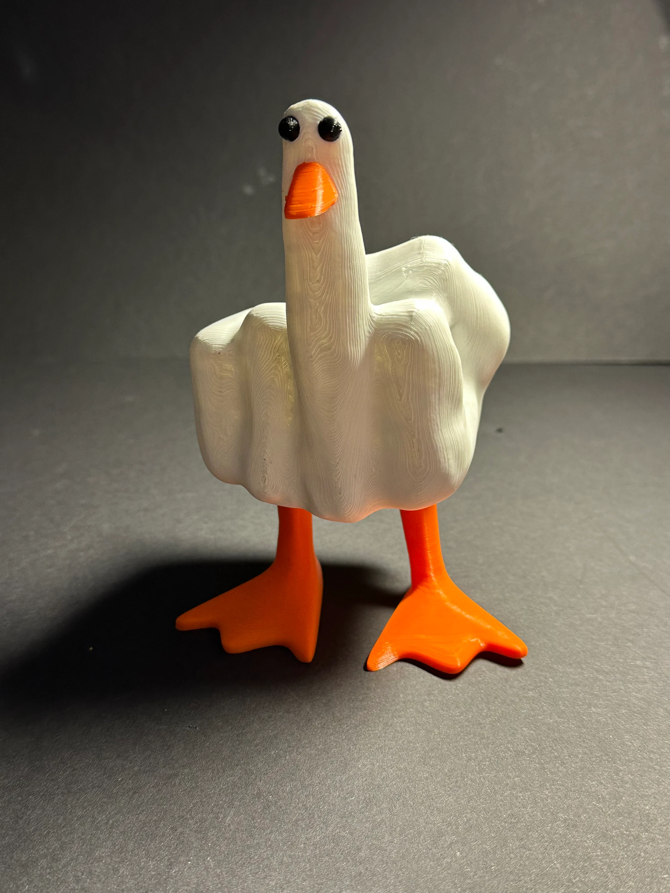 The Duck-You: Original 3D Printed Figurine