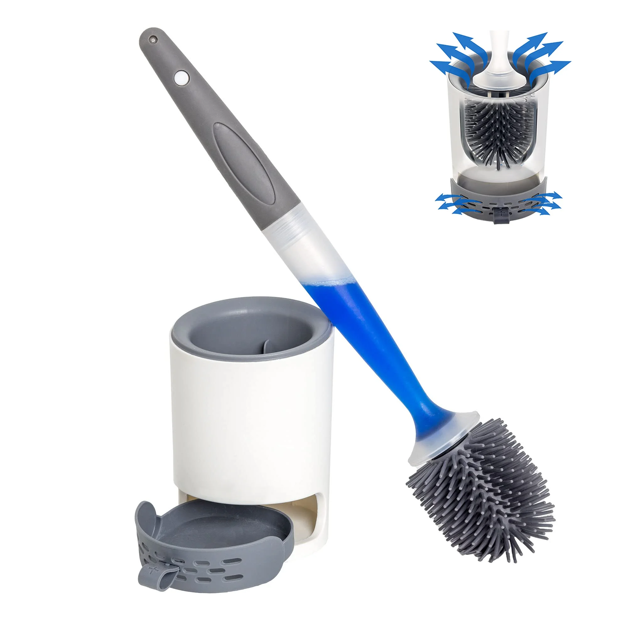 Detergent-Addable Toilet Brush