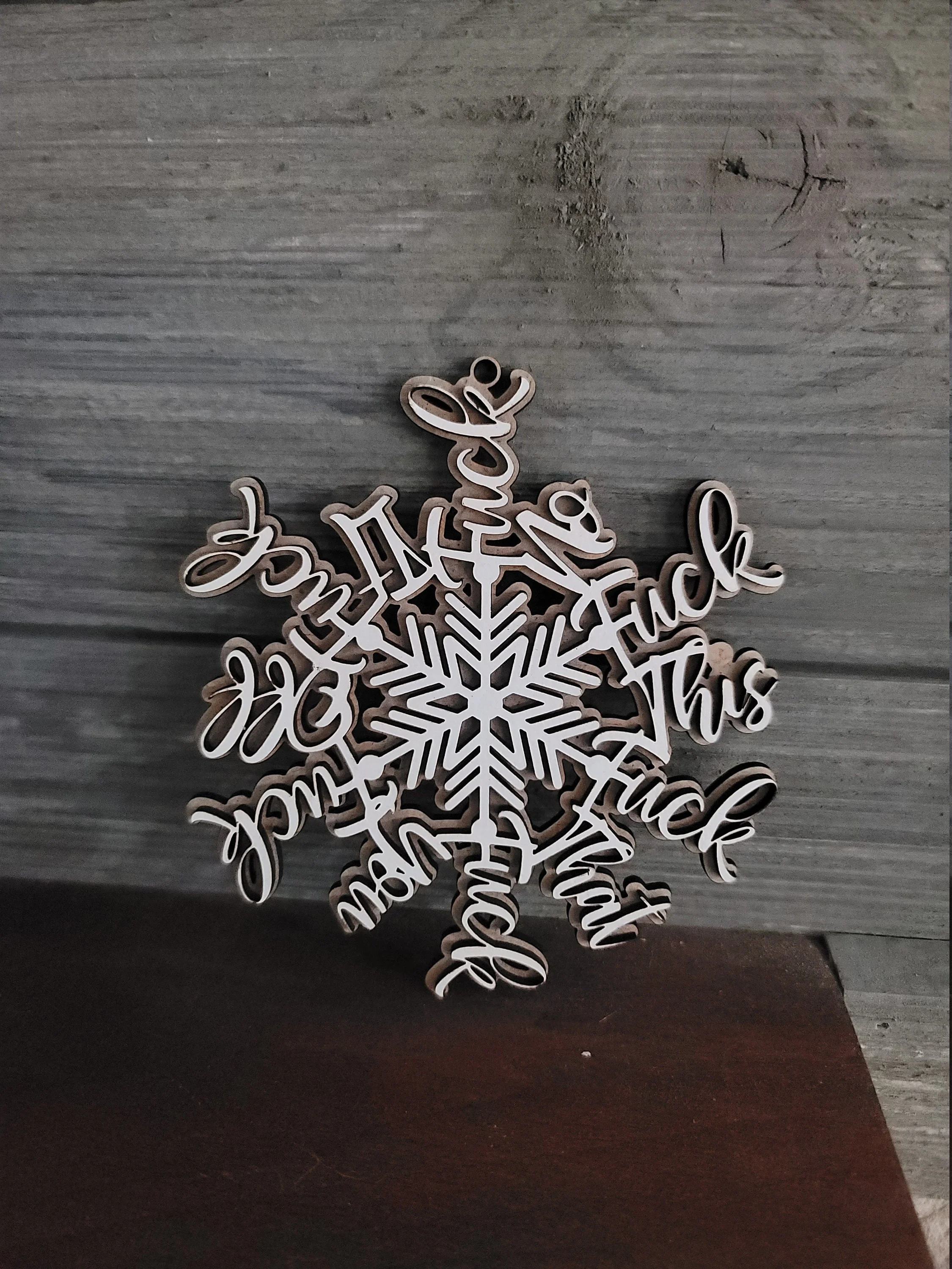 Funny Christmas Ornament | Perfect ornament for annual summary