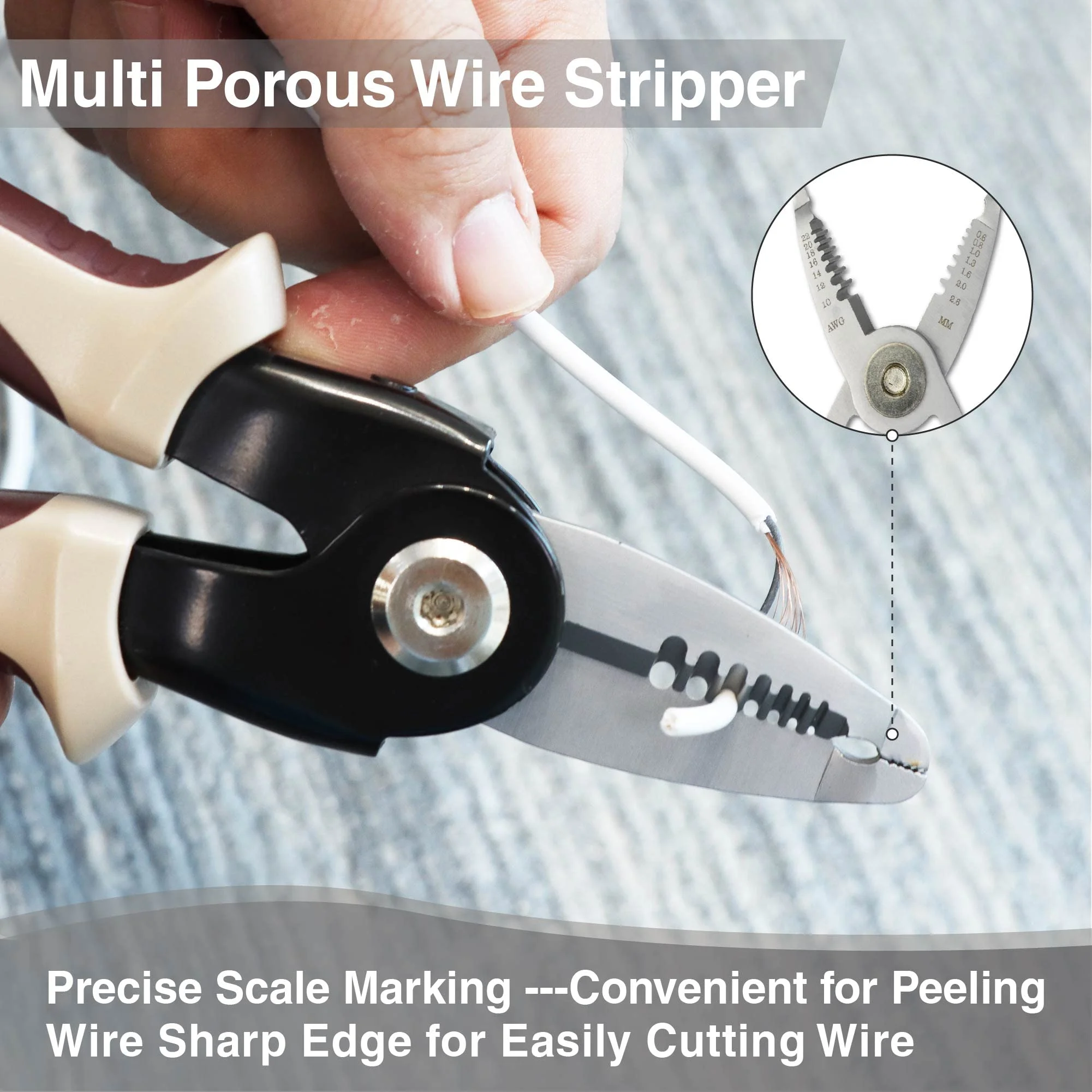 5-in-1 Handle Multi-tools Pliers Set