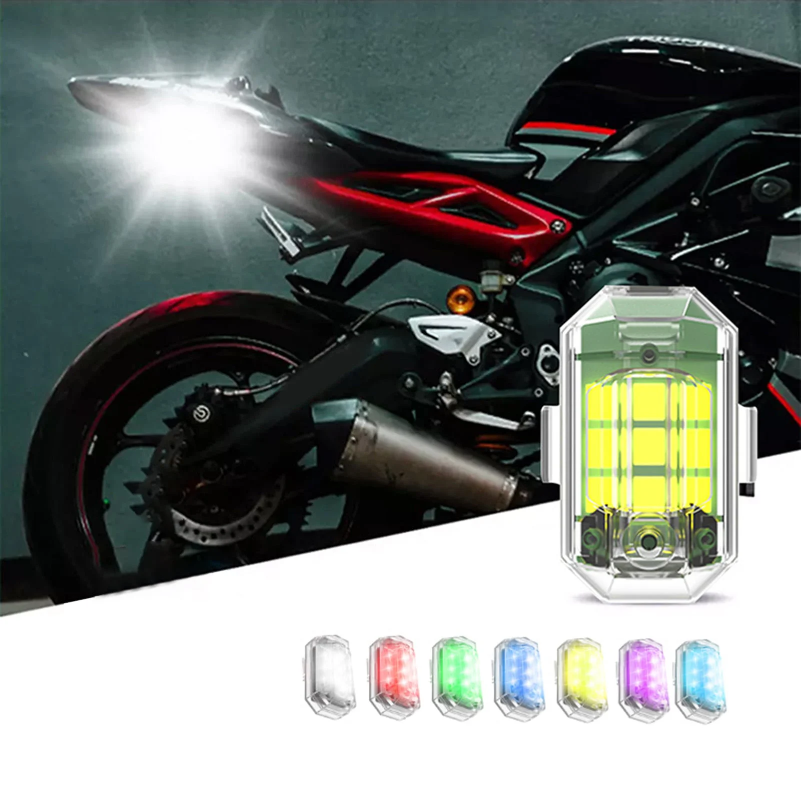 7 Color High Brightness Led Strobe Light