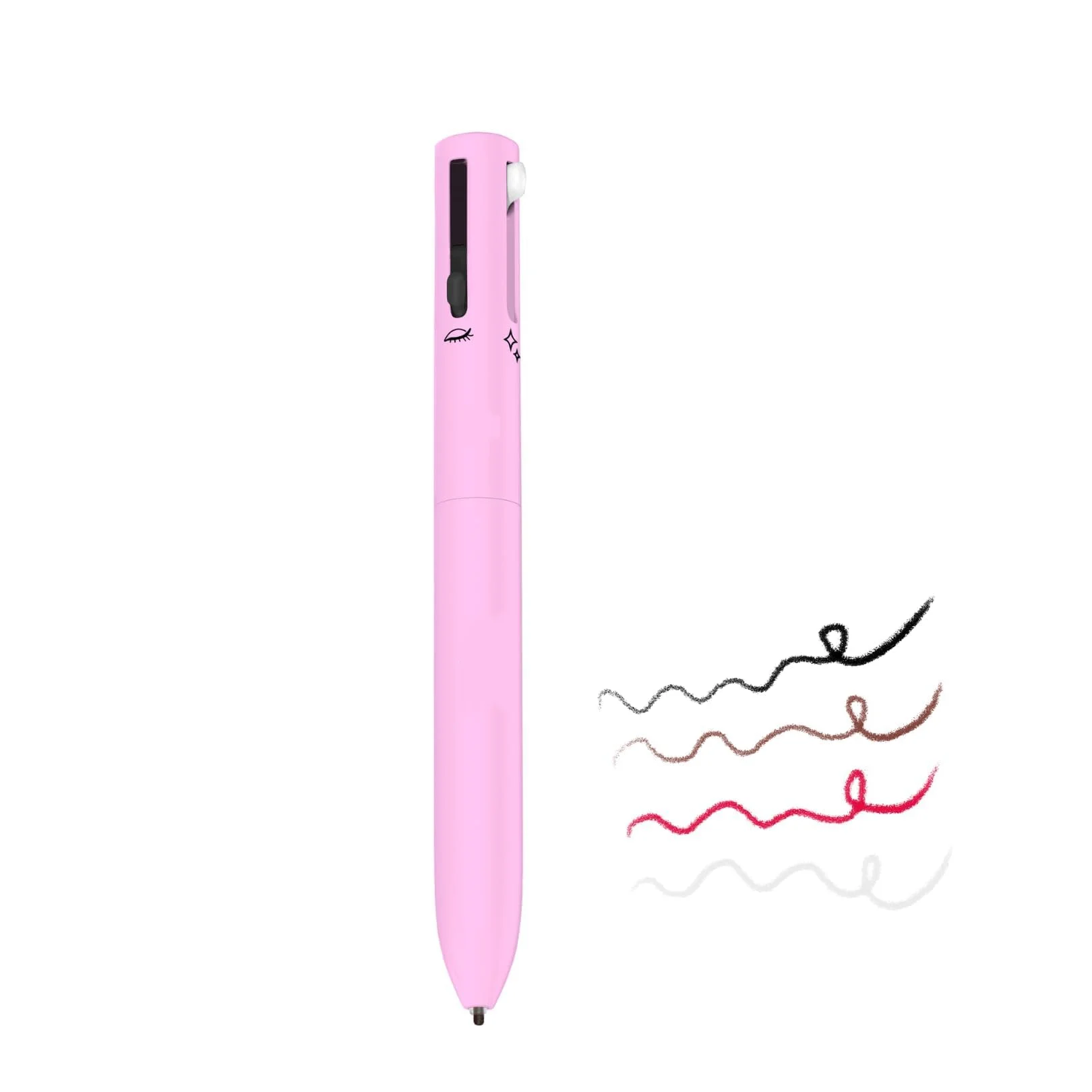 4-in-1 Makeup Pen (Eye Liner, Brow Liner, Lip Liner, & Highlighter)