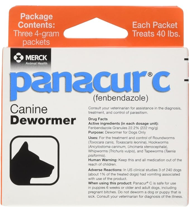 Panacur C Canine Dewormer (Fenbendazole)