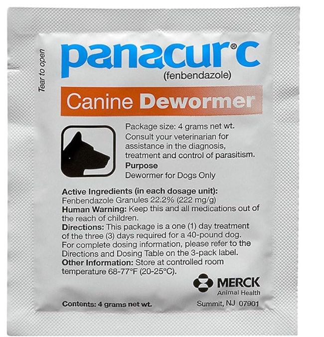 Panacur C Canine Dewormer (Fenbendazole)