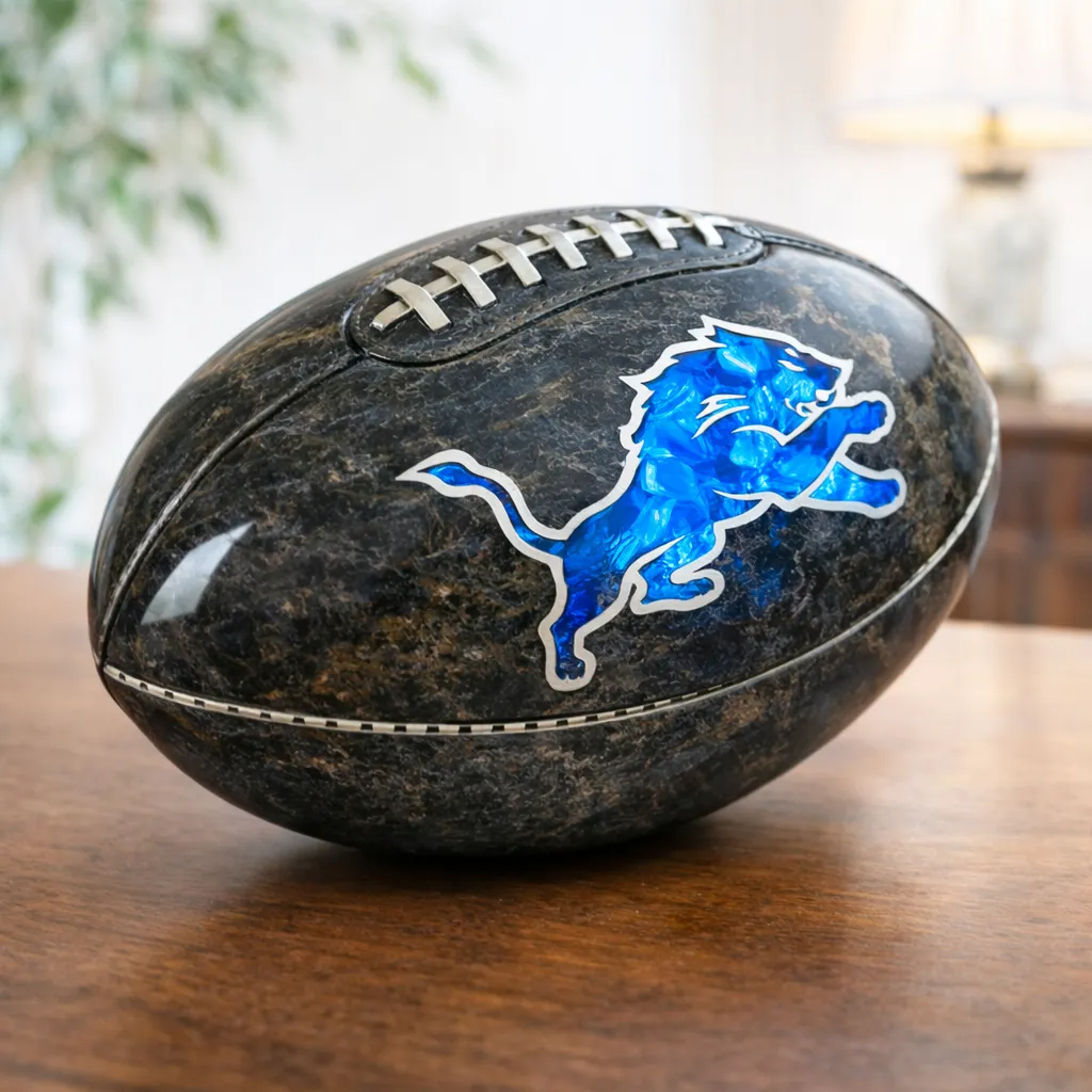 Luxuriöse Steinskulptur einer Fußballmannschaft für 2026