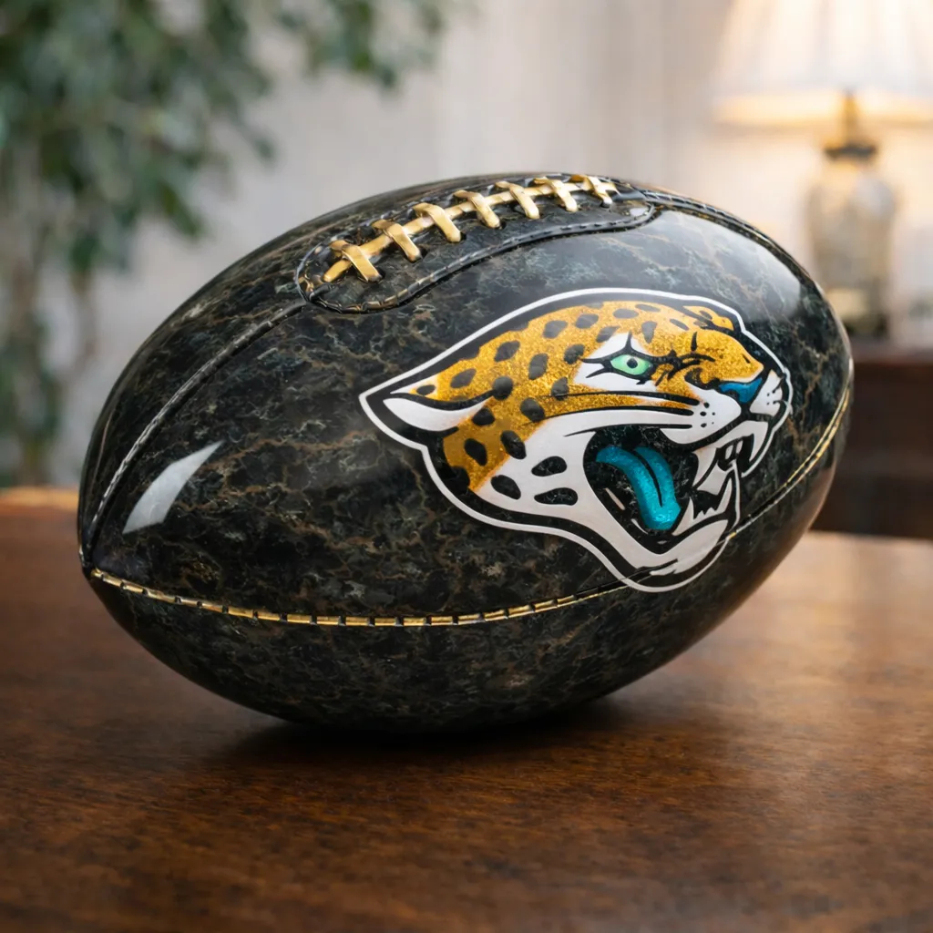 Luxuriöse Steinskulptur einer Fußballmannschaft für 2026