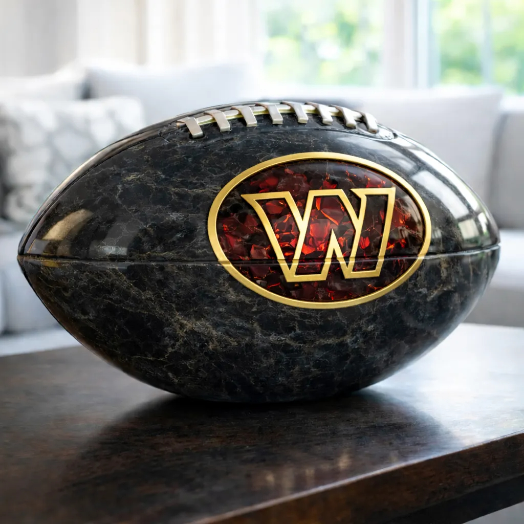 Luxuriöse Steinskulptur einer Fußballmannschaft für 2026