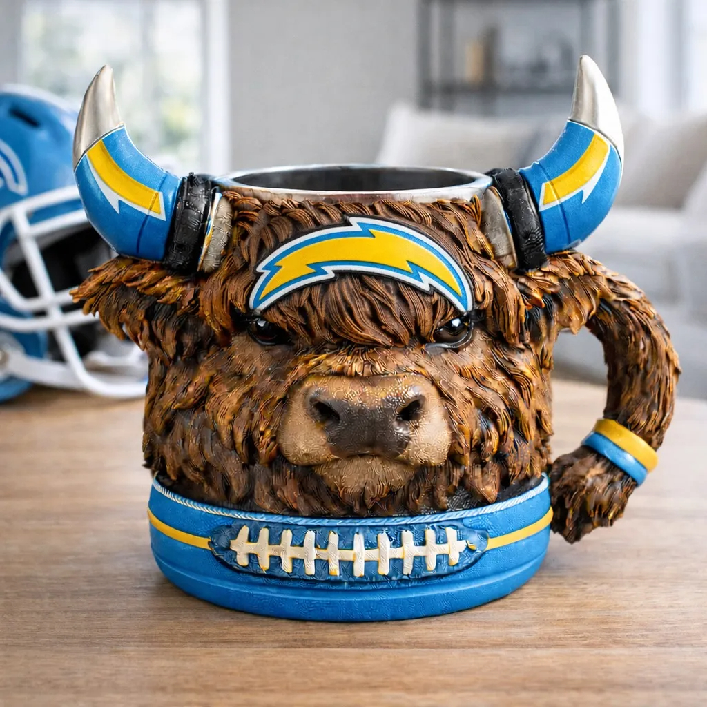 🔥Limitierte Auflage 2026 – Highland Cow Football 3D-Tasse