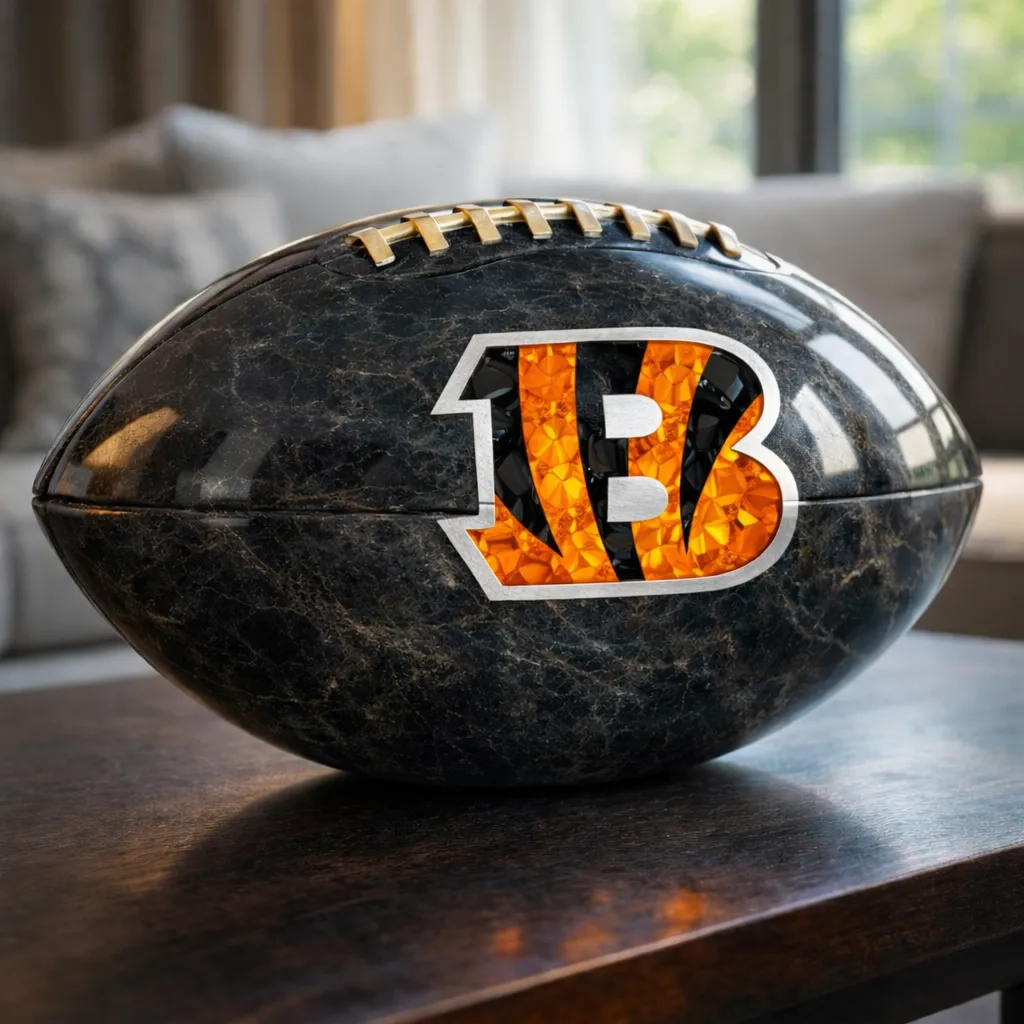 Luxuriöse Steinskulptur einer Fußballmannschaft für 2026