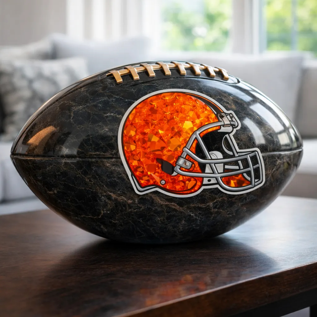 Luxuriöse Steinskulptur einer Fußballmannschaft für 2026